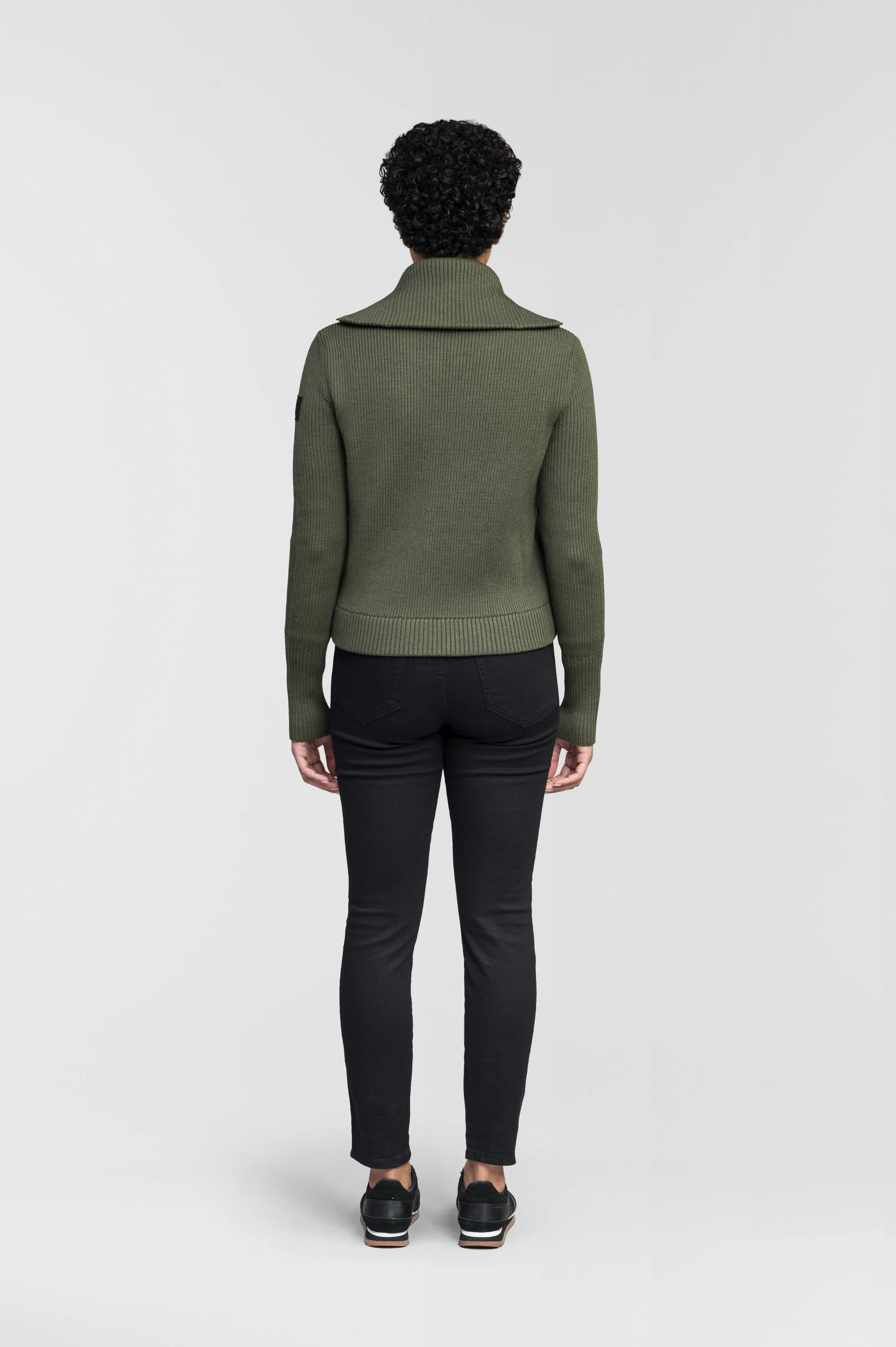 Ada Women's Quilted Full Zip Sweater - Image 15