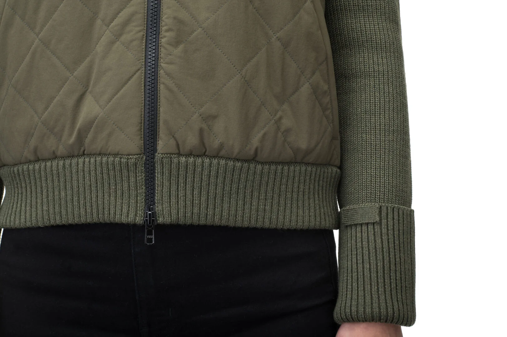 Ada Women's Quilted Full Zip Sweater - Image 18