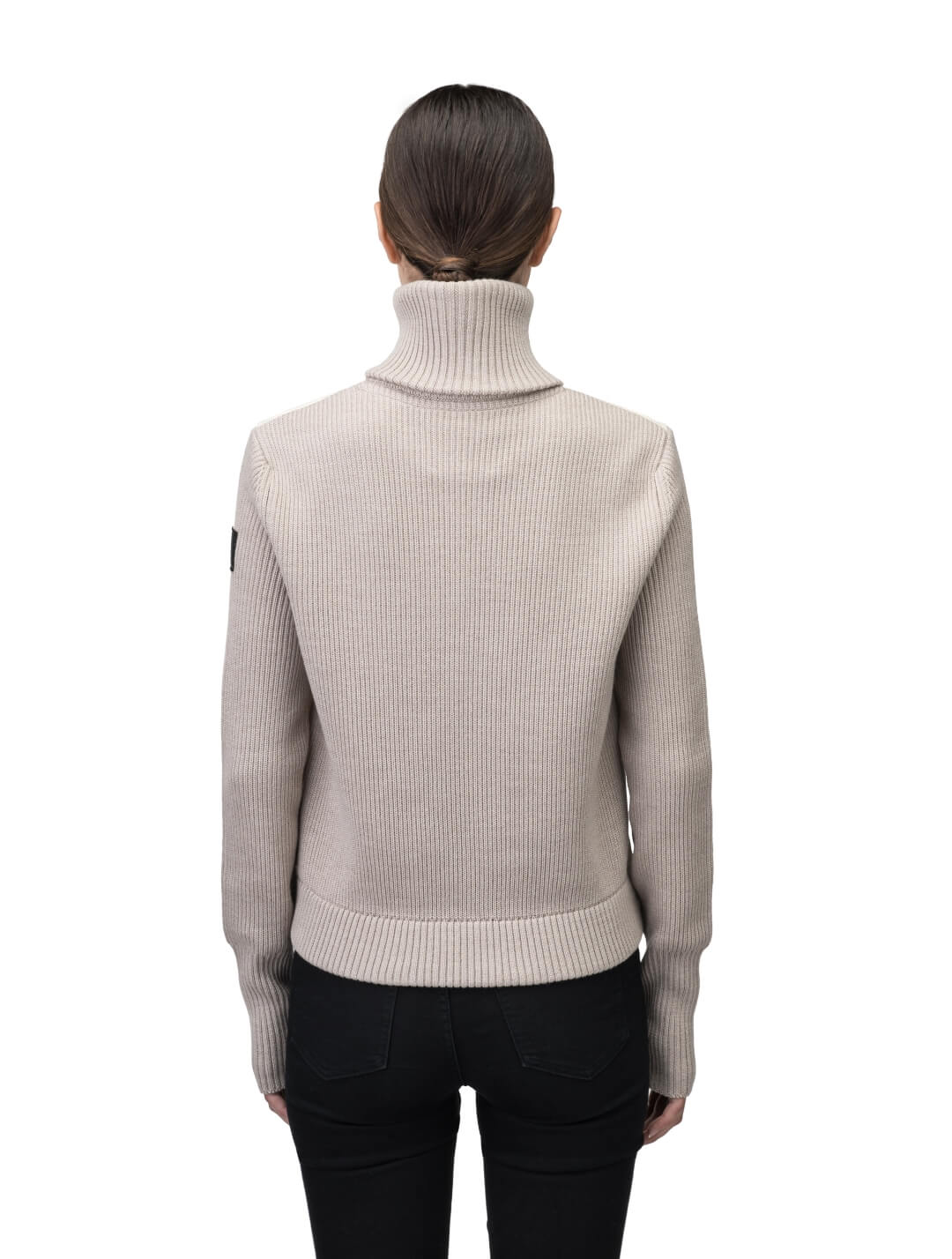 Ada Women's Quilted Full Zip Sweater - Image 5