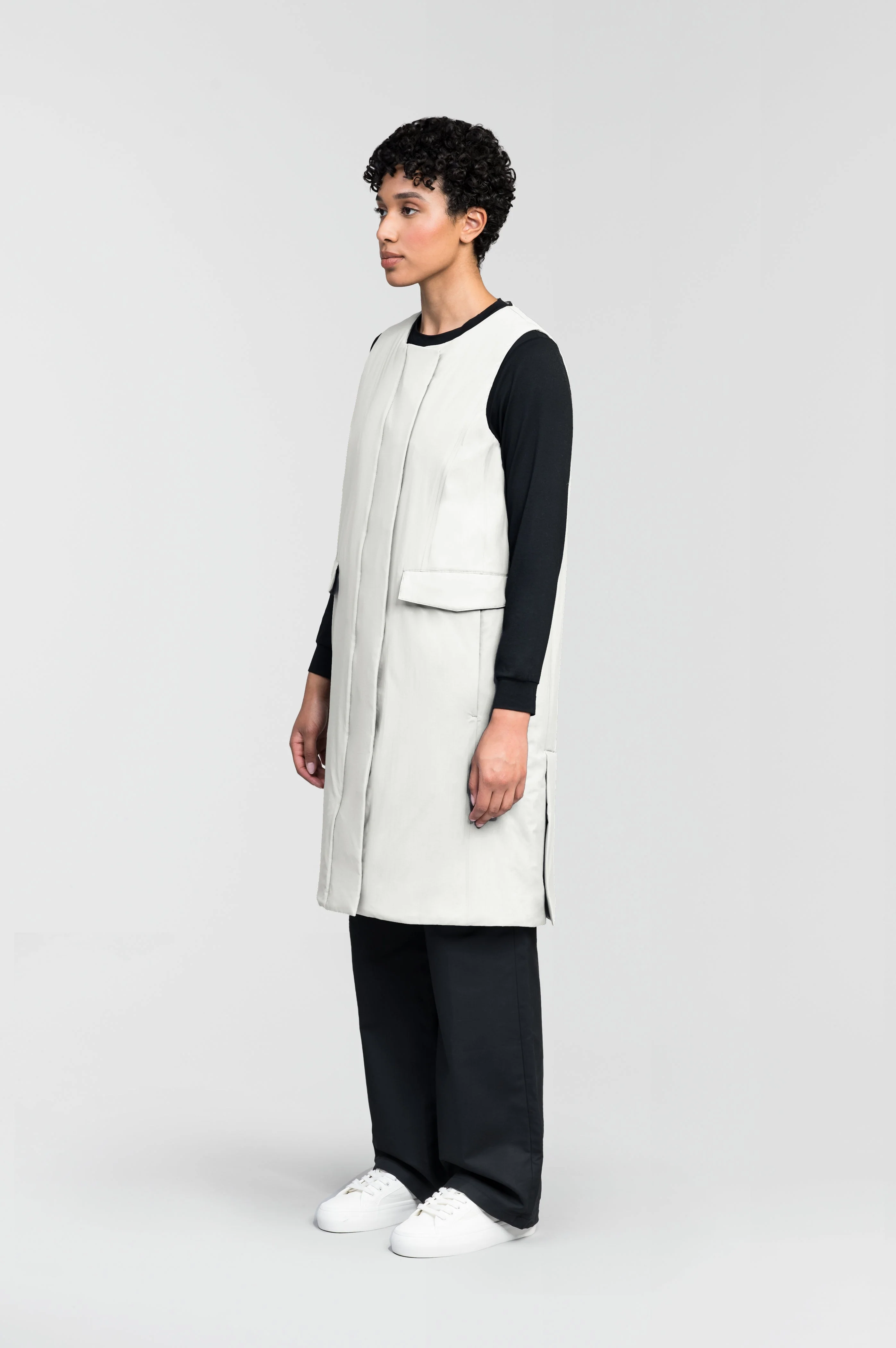 Brexton Women's Tailored Long Mid Layer Vest - Image 15