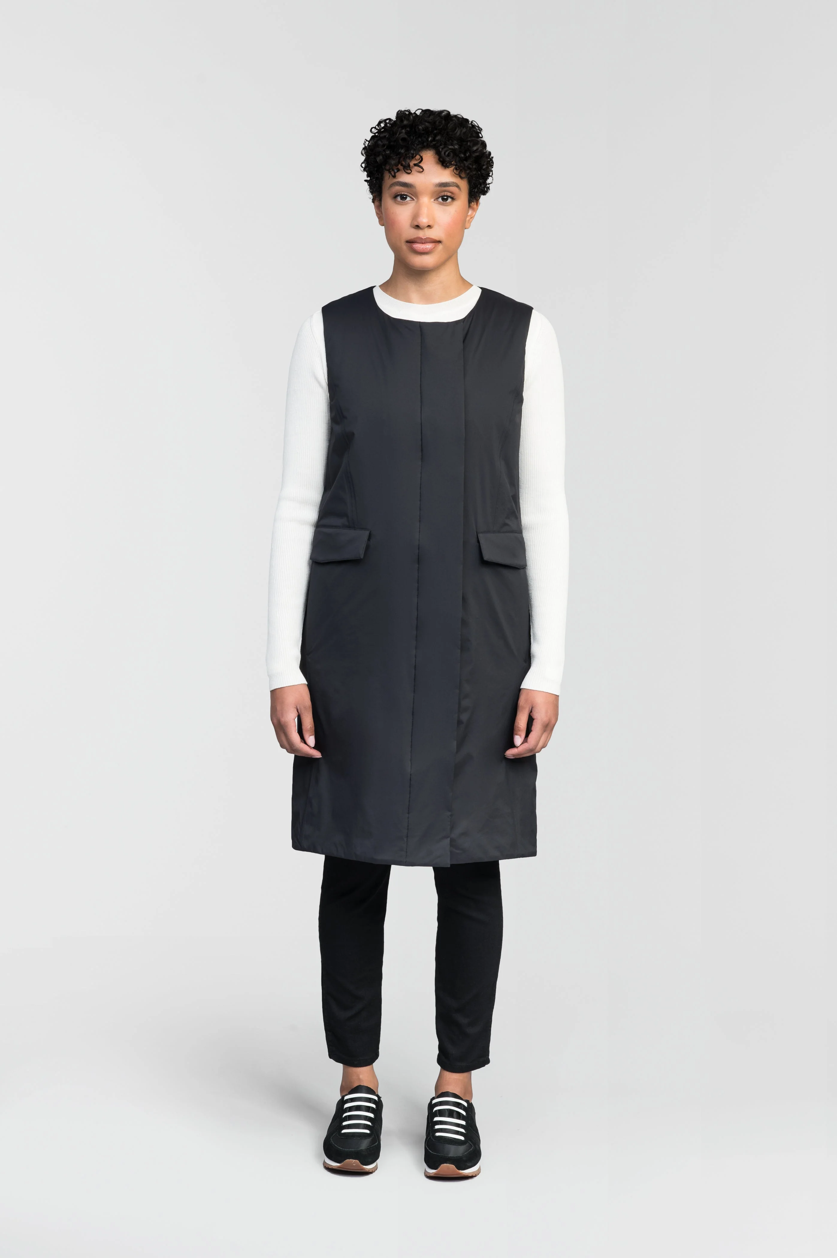Brexton Women's Tailored Long Mid Layer Vest - Image 4