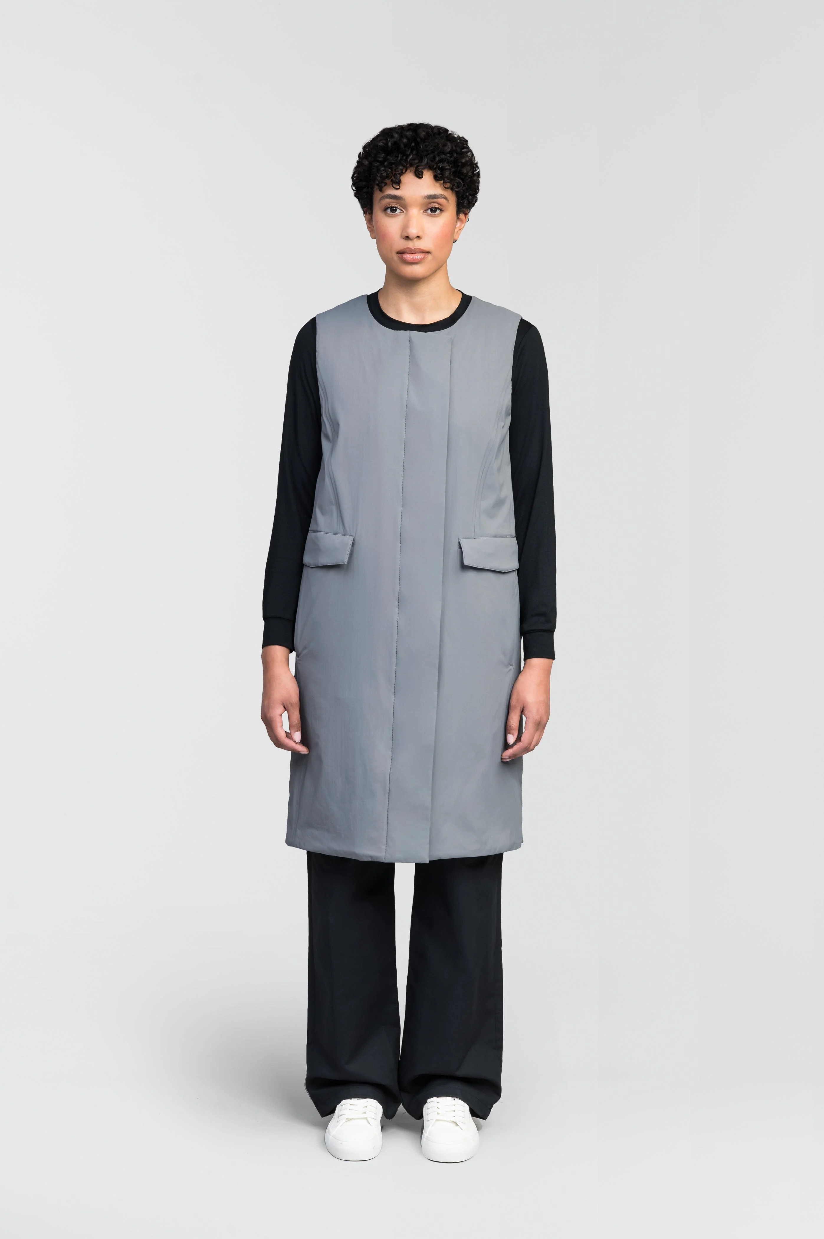 Brexton Women's Tailored Long Mid Layer Vest - Image 9