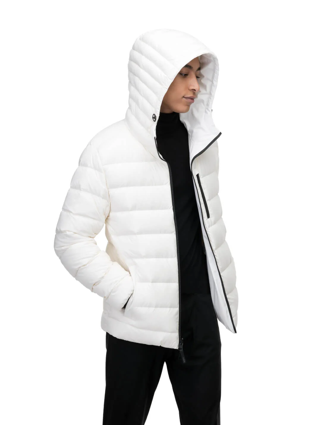 Chris Men's Mid Weight Reversible Puffer Jacket - Image 25