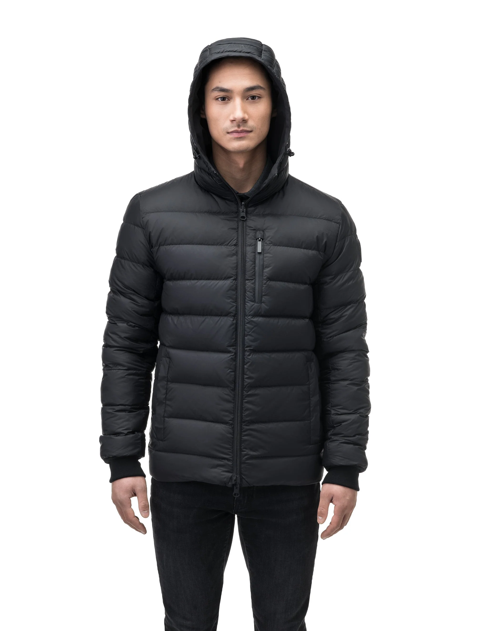 Chris Men's Mid Weight Reversible Puffer Jacket - Image 43
