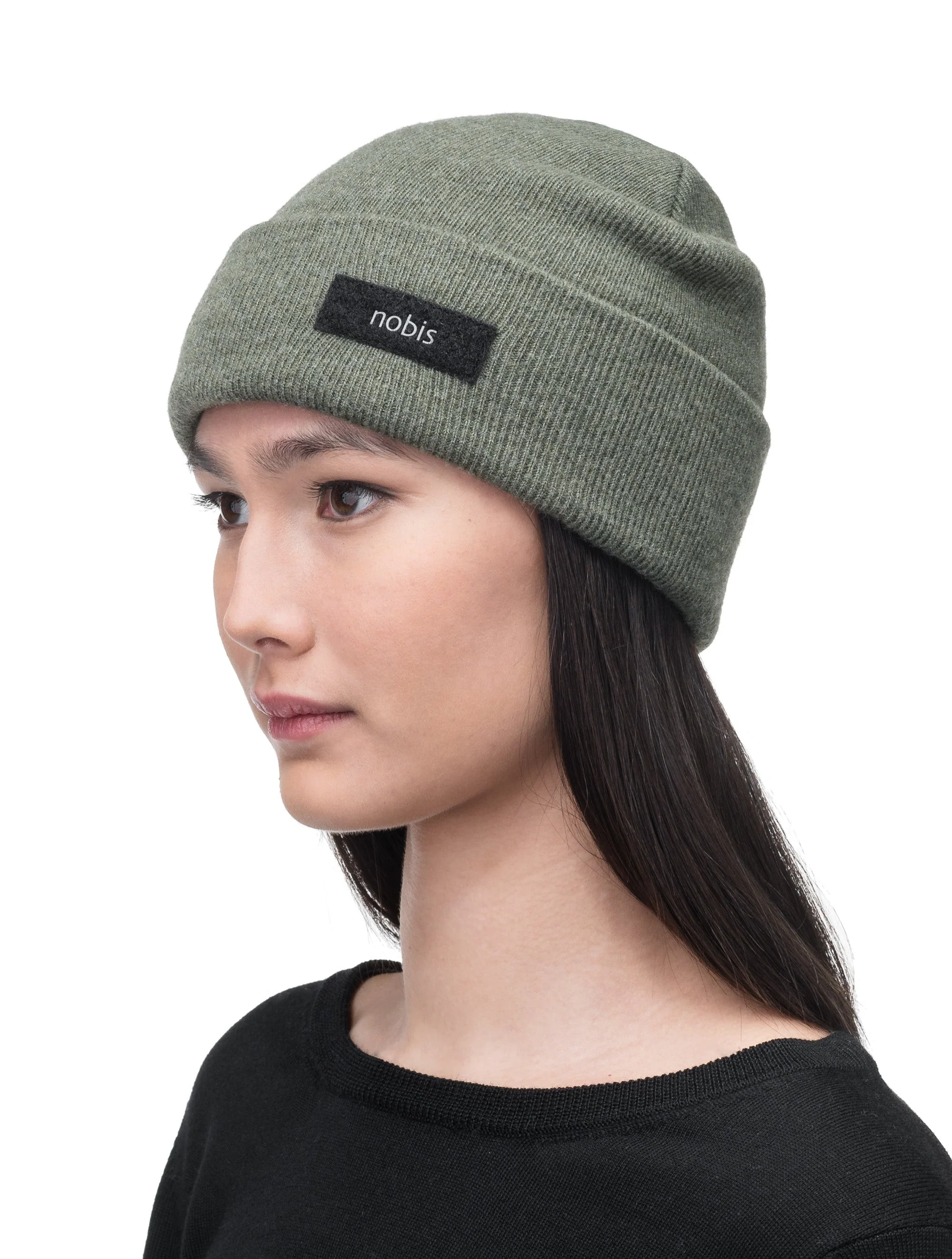 Dalia Unisex Jersey Knit Beanie - Image 4