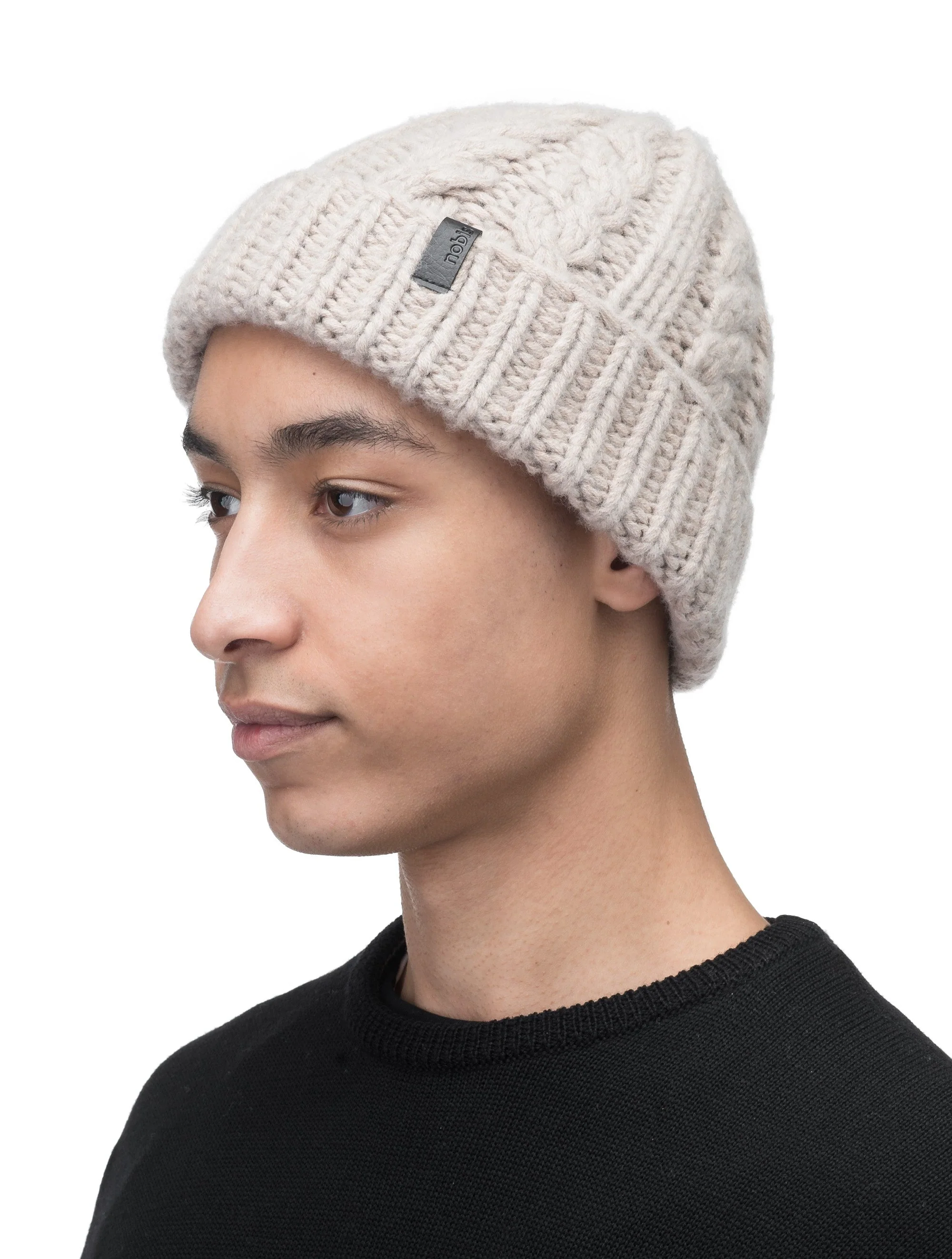 Dew Unisex Cable Knit Beanie - Image 5