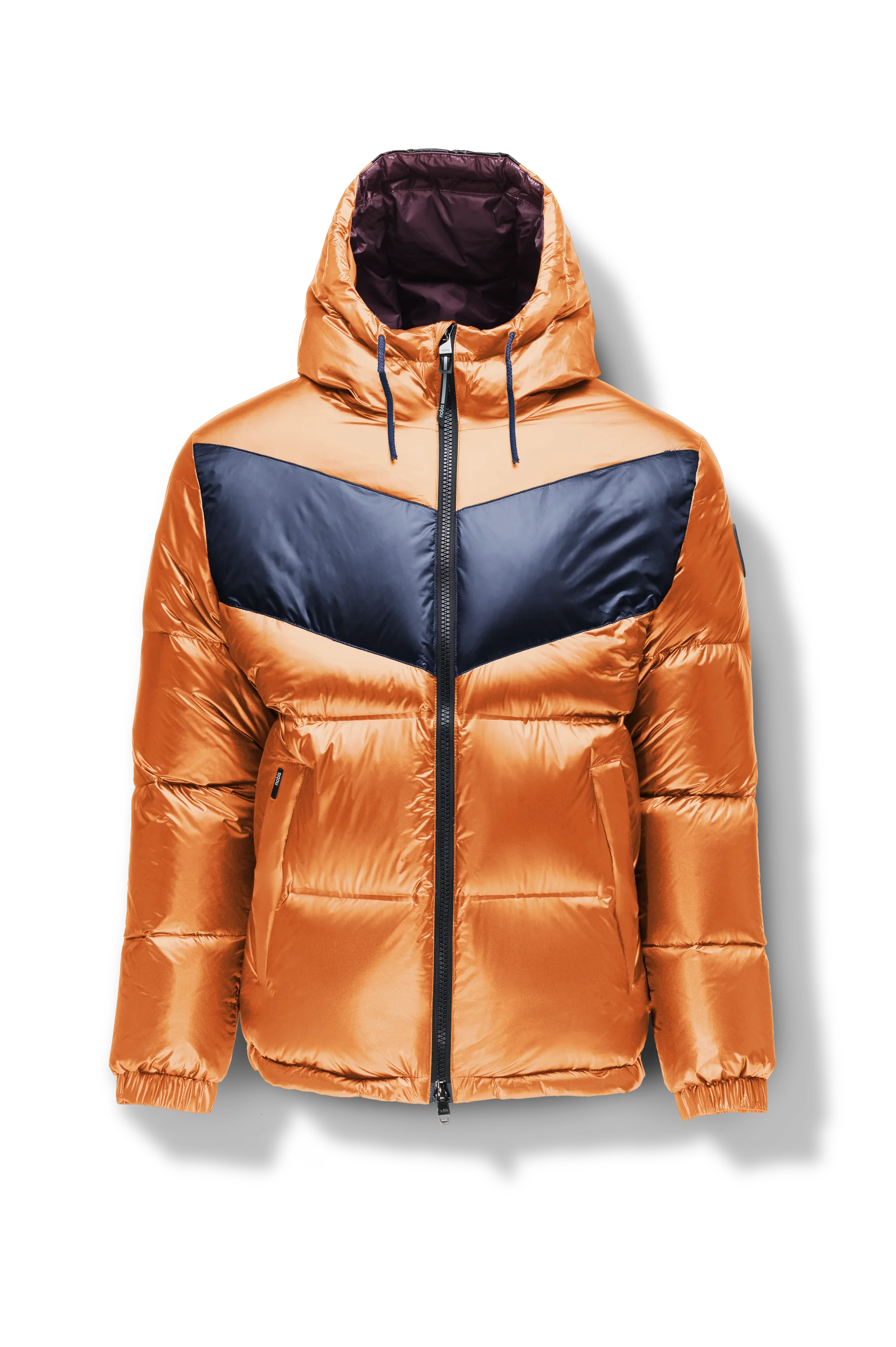 Dyna Men's Chevron Quilted Puffer Jacket - Image 9