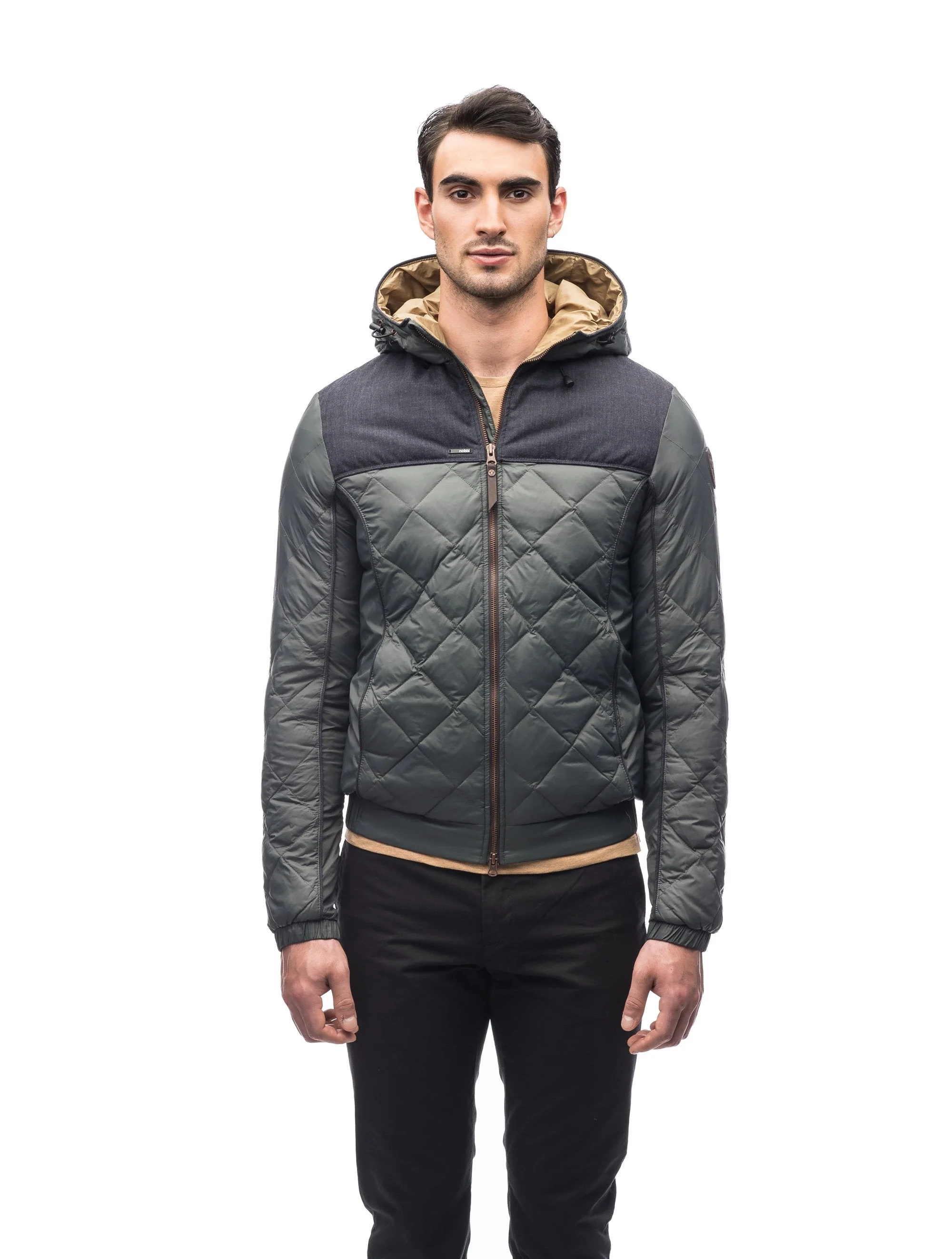 Elroy Men's Quilted Hooded Jacket - Image 11
