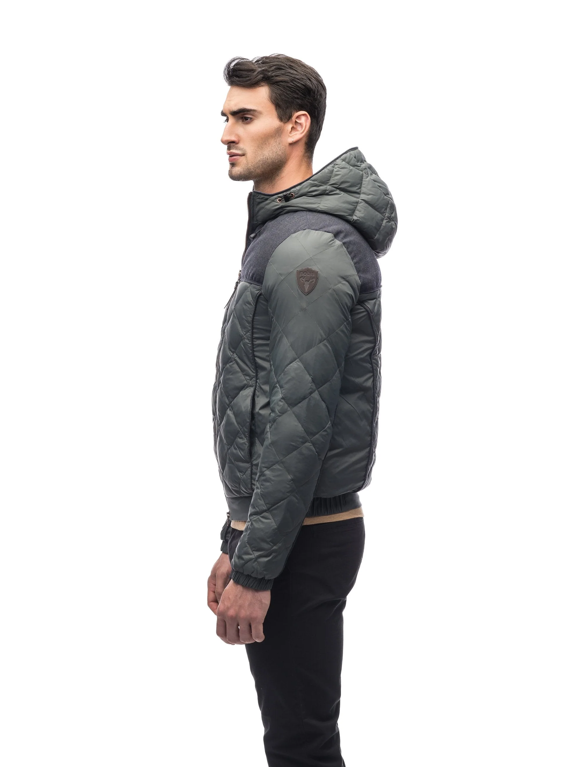 Elroy Men's Quilted Hooded Jacket - Image 12