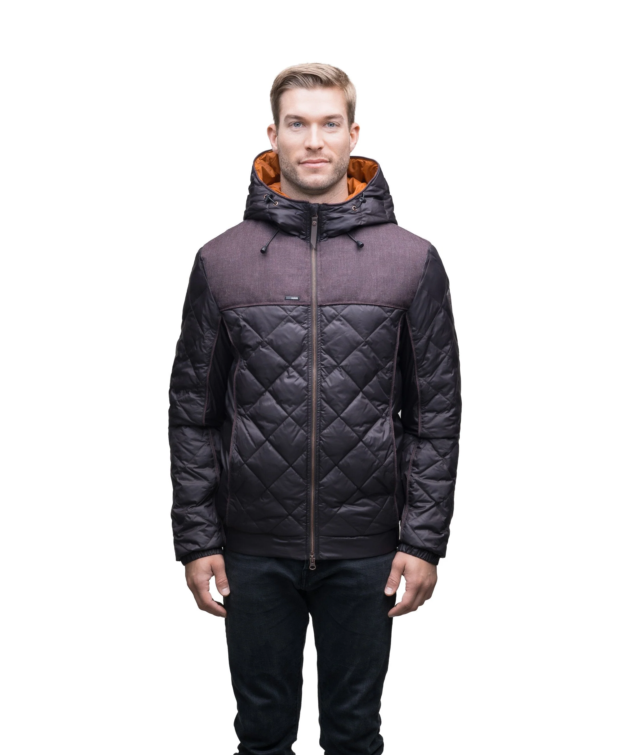 Elroy Men's Quilted Hooded Jacket - Image 7