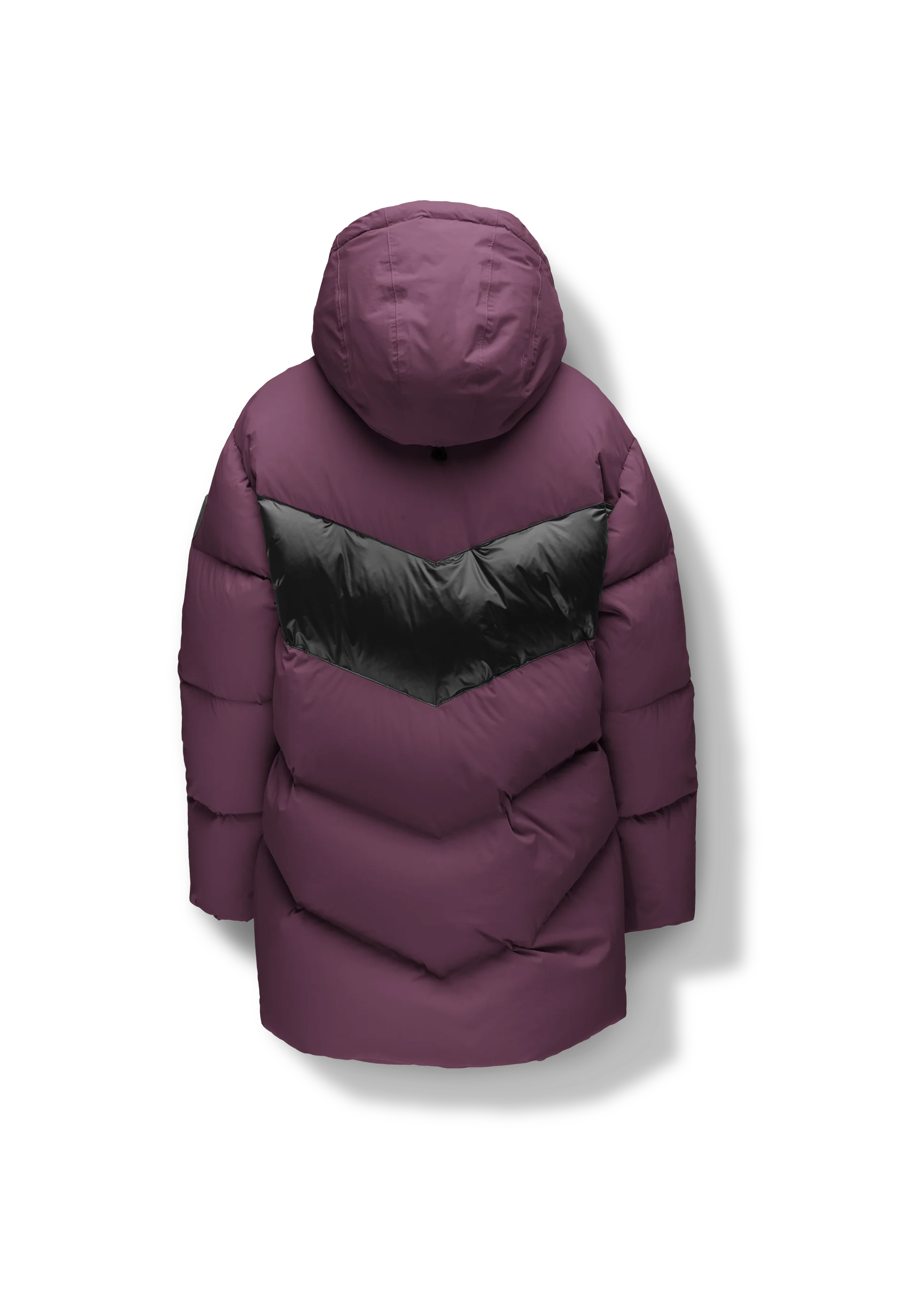 Isla Women's Chevron Quilted Puffer Jacket - Image 12