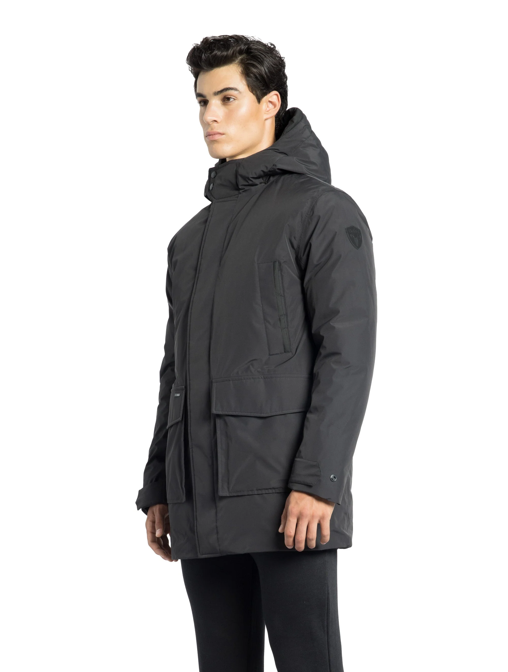 Kason Men's Light Down Parka - Image 11