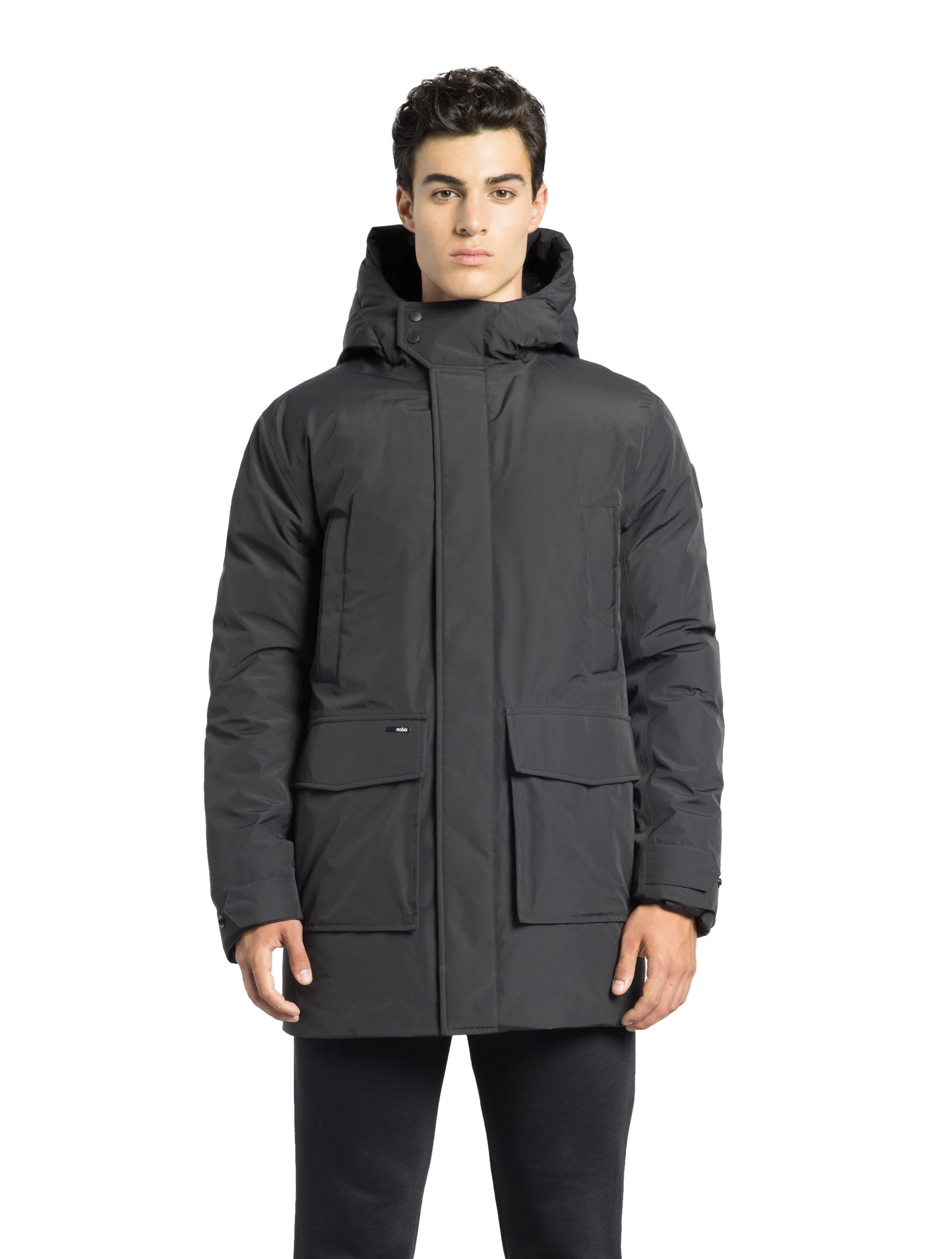 Kason Men's Light Down Parka - Image 9