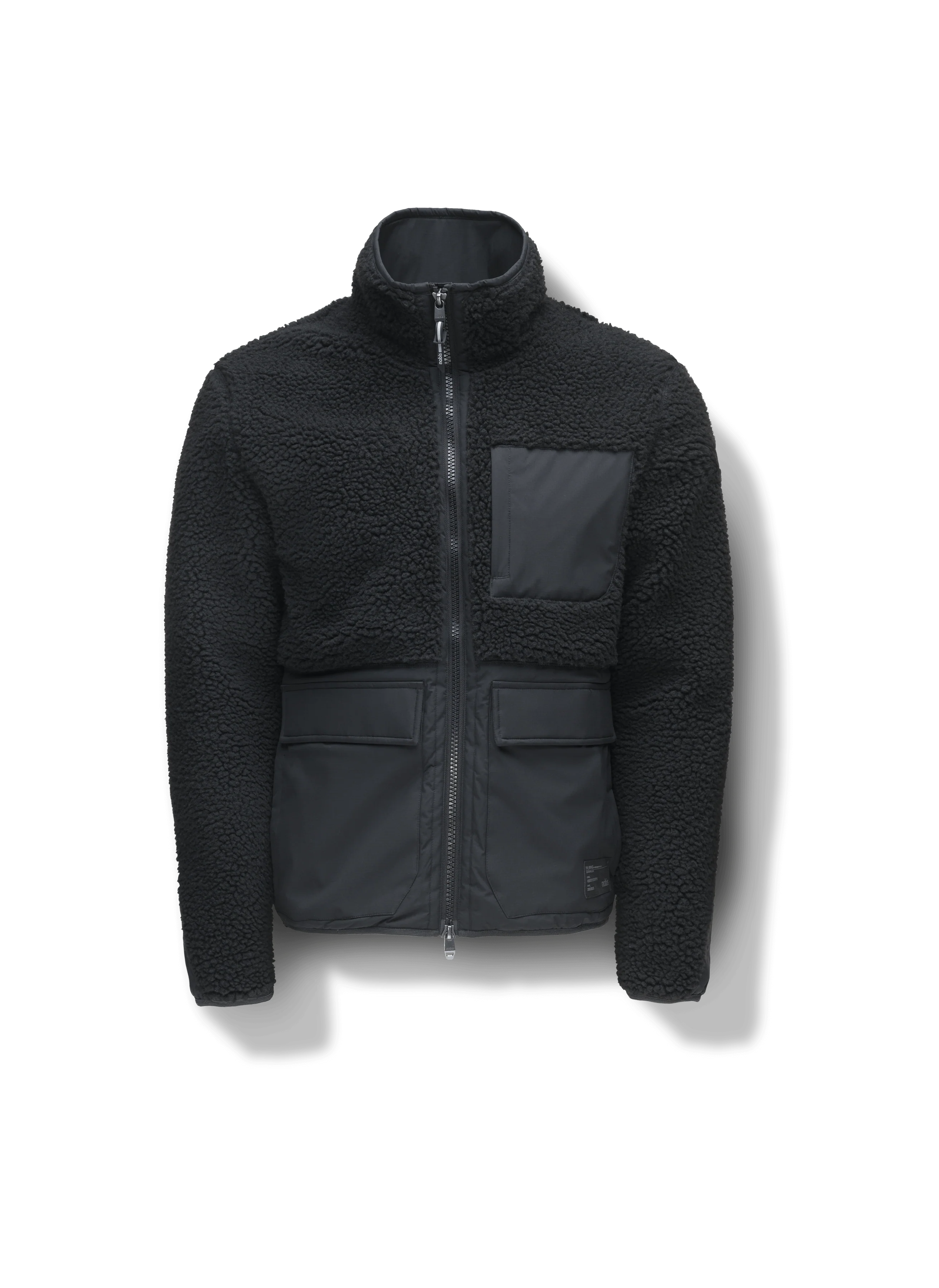 Kepler Men's Berber Zip Front Sweater - Image 5