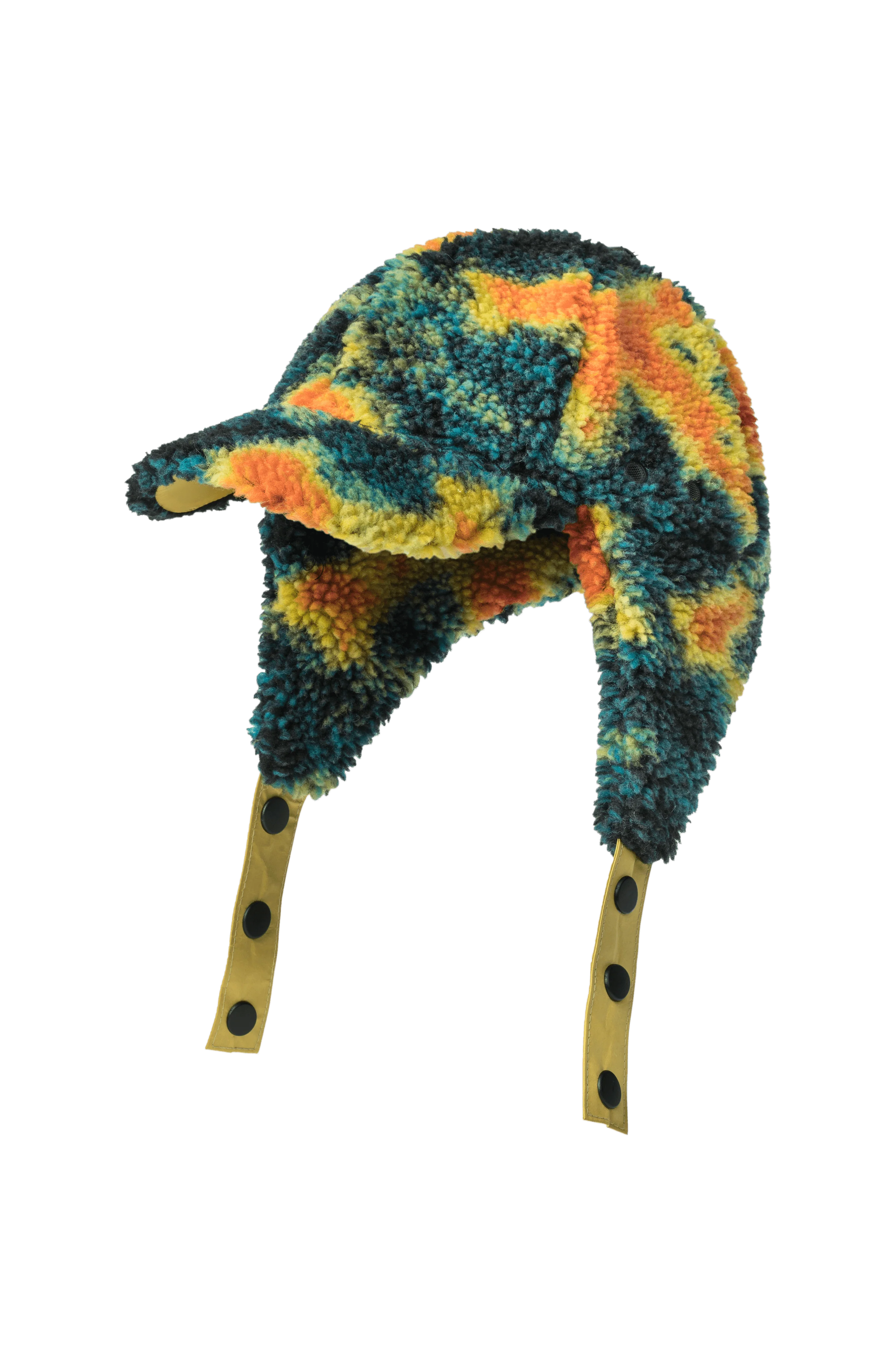 Knox Unisex Berber Ball Cap with Ear Flaps - Image 3