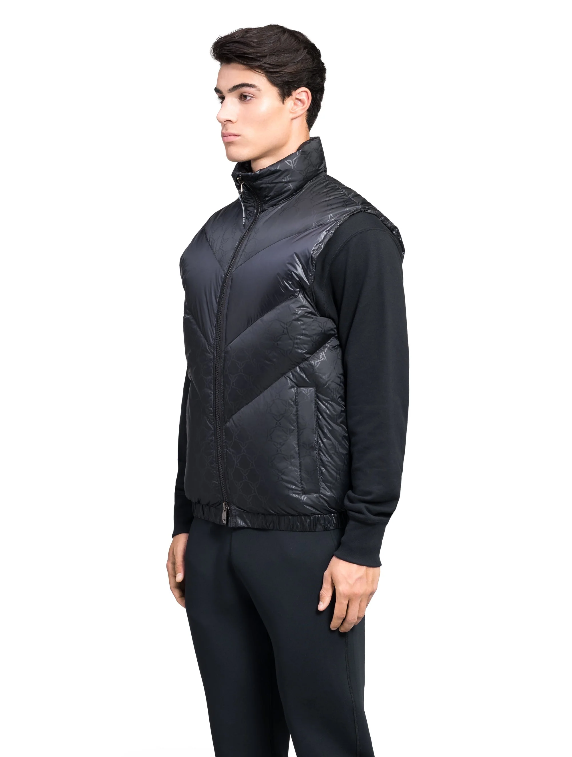 Kylo Men's Chevron Quilted Vest - Image 3