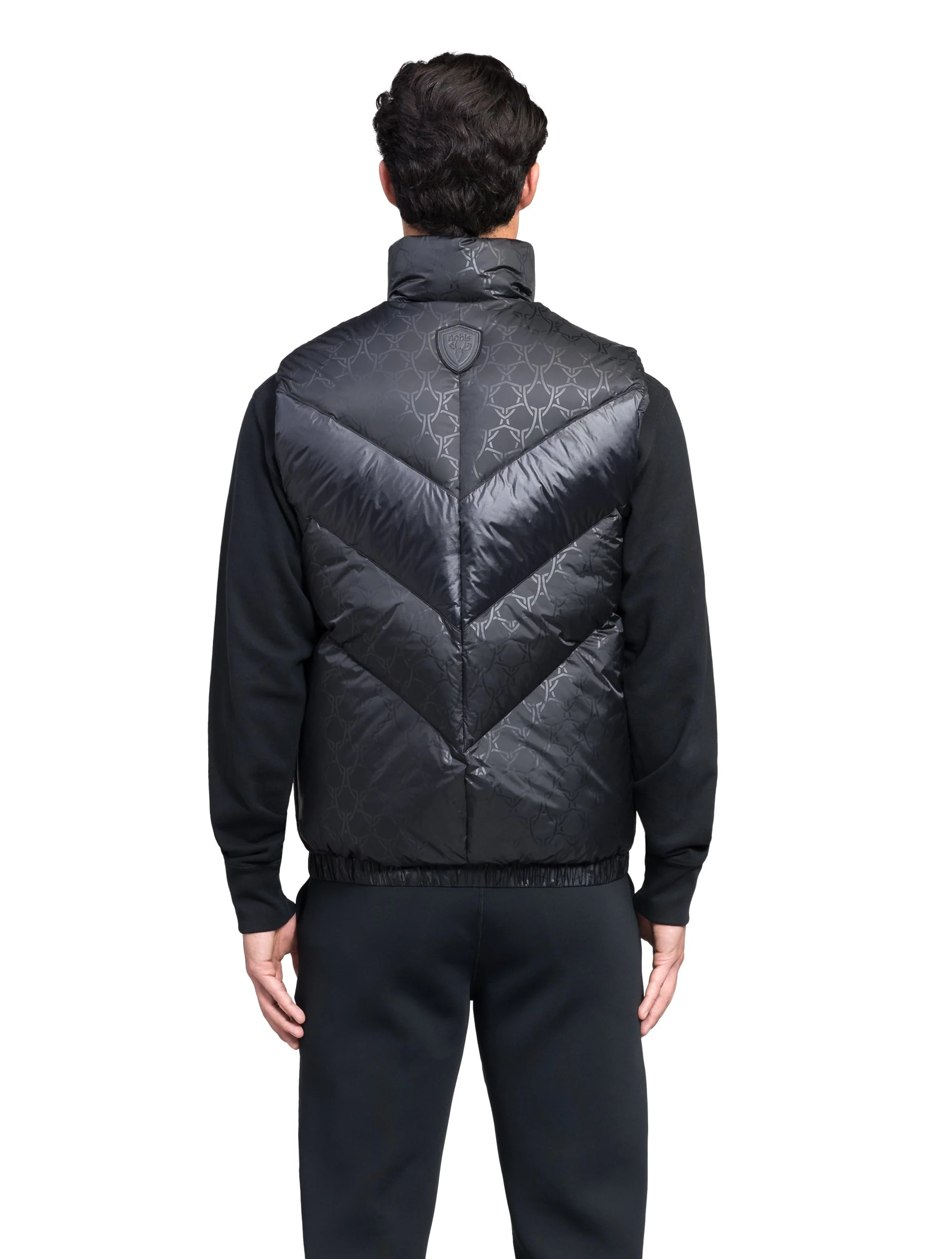 Kylo Men's Chevron Quilted Vest - Image 4