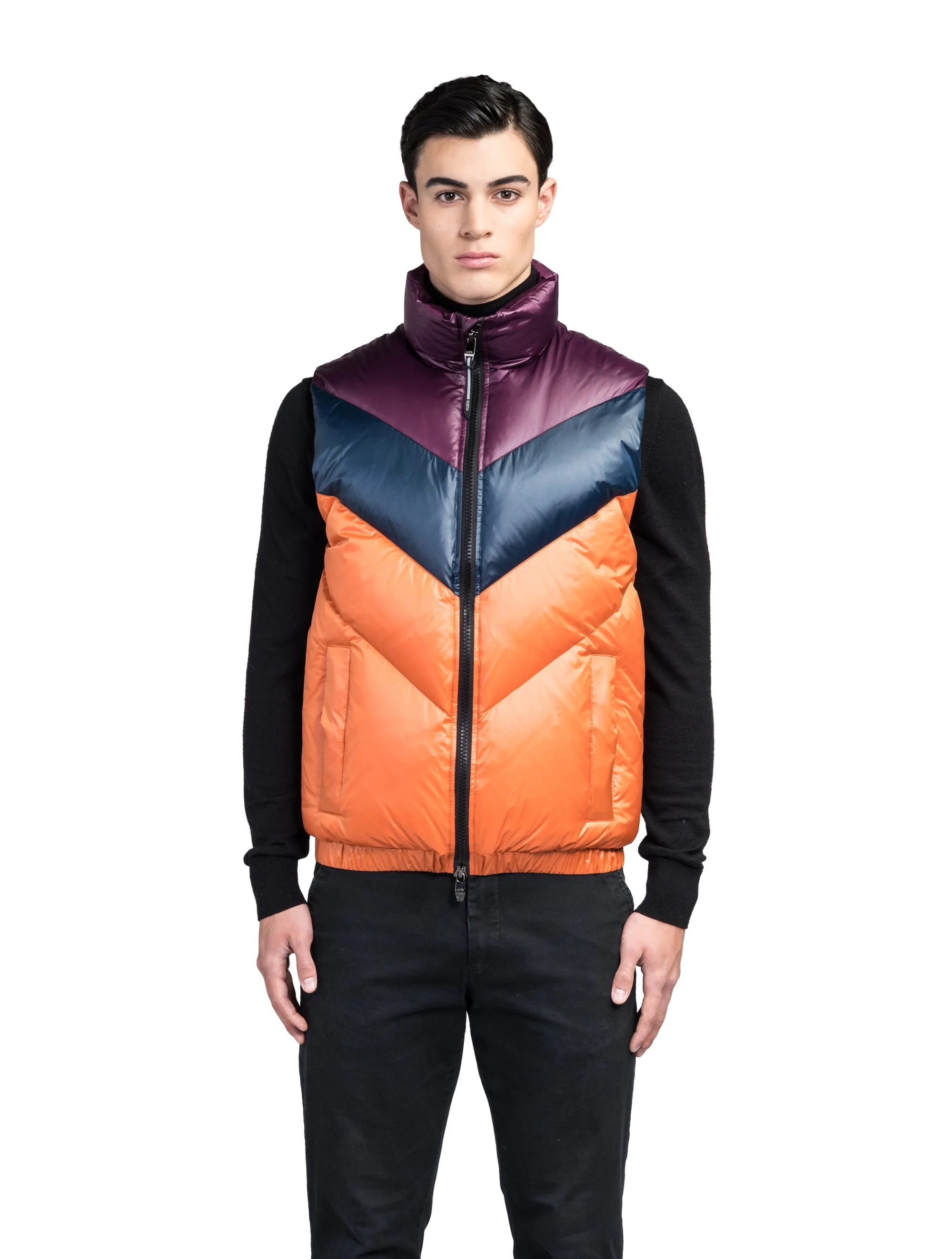 Kylo Men's Chevron Quilted Vest - Image 8