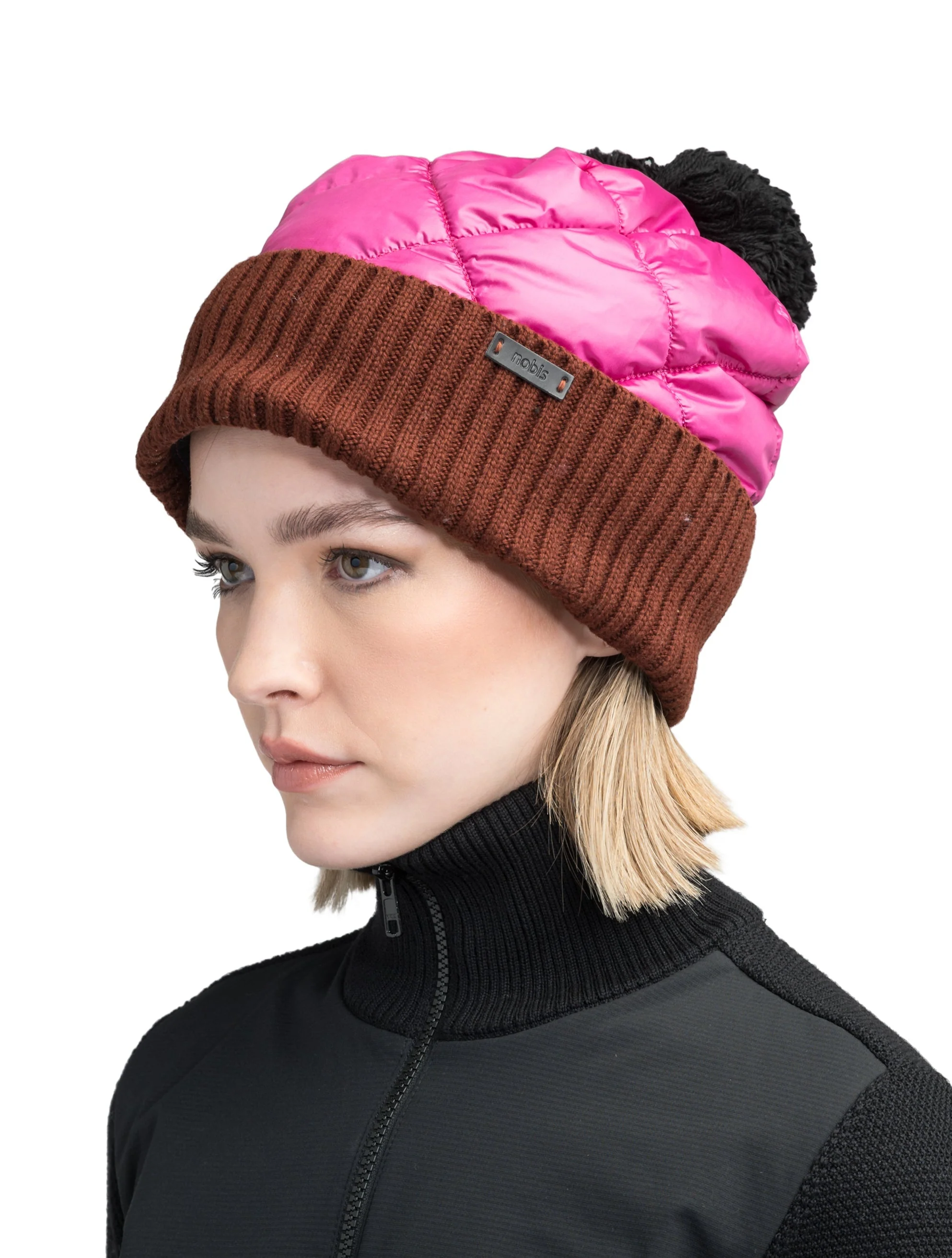 Lany Unisex Hybrid Pom Beanie - Image 2