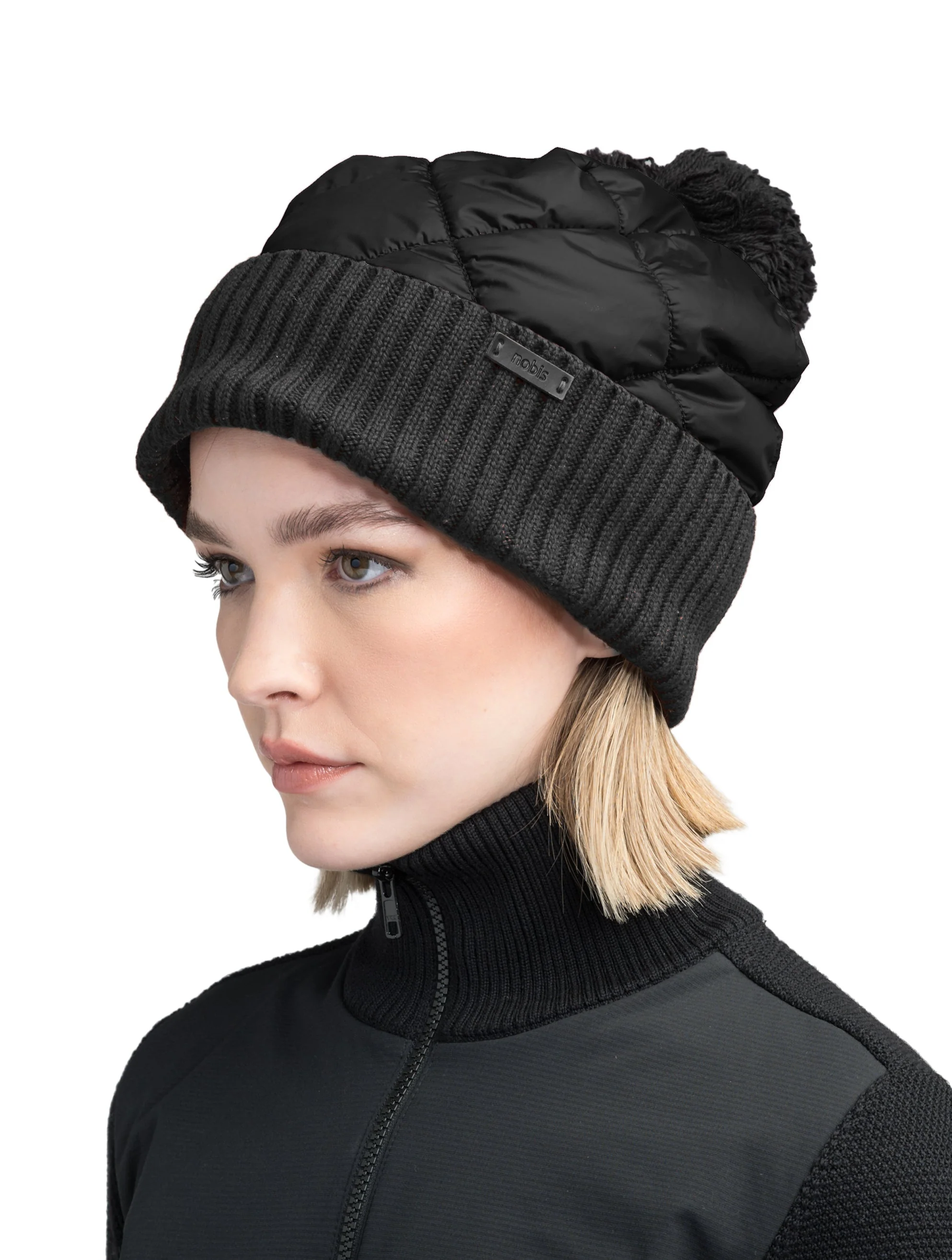 Lany Unisex Hybrid Pom Beanie - Image 4