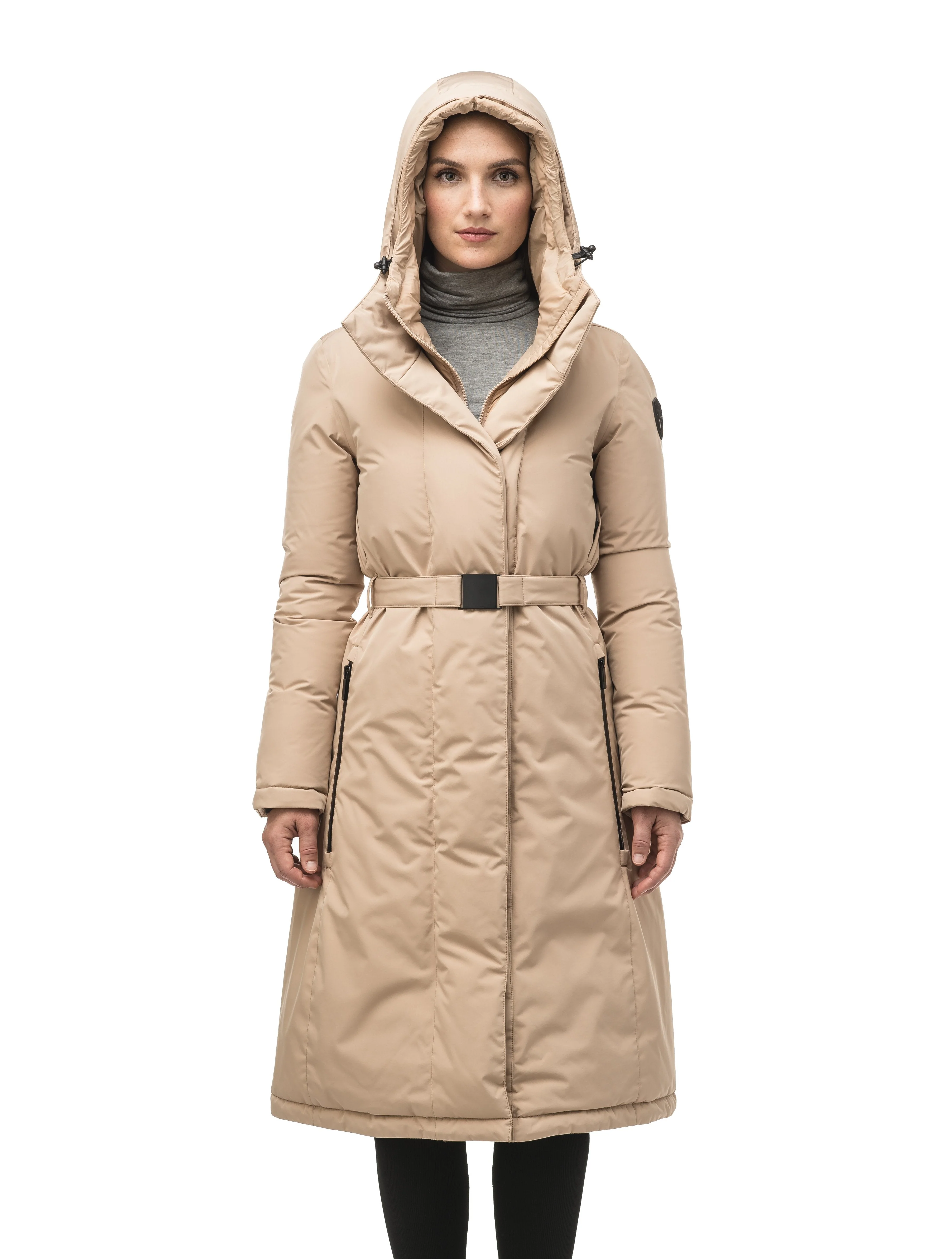 Lara Women's Belted Parka - Image 11