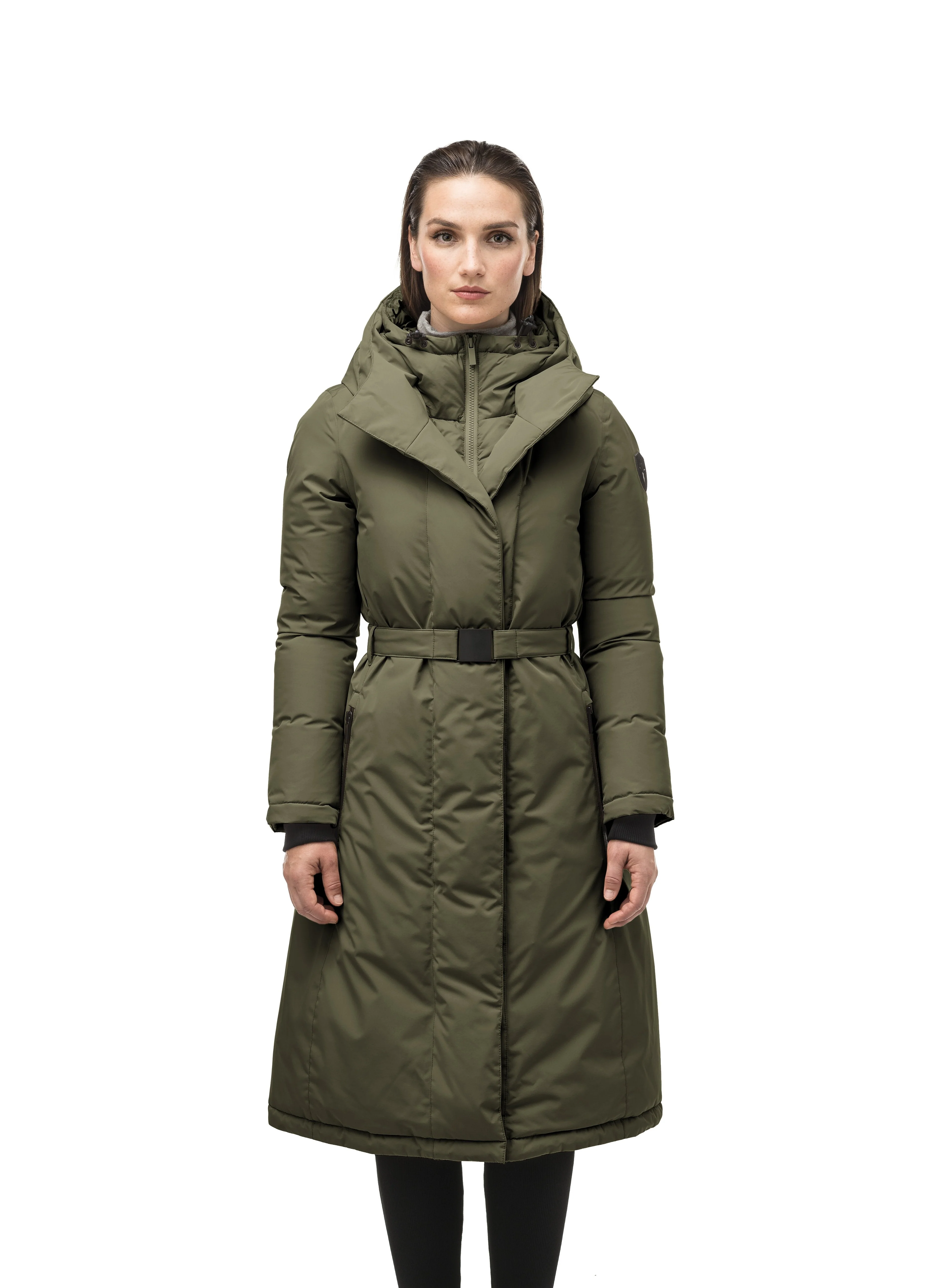 Lara Women's Belted Parka - Image 17