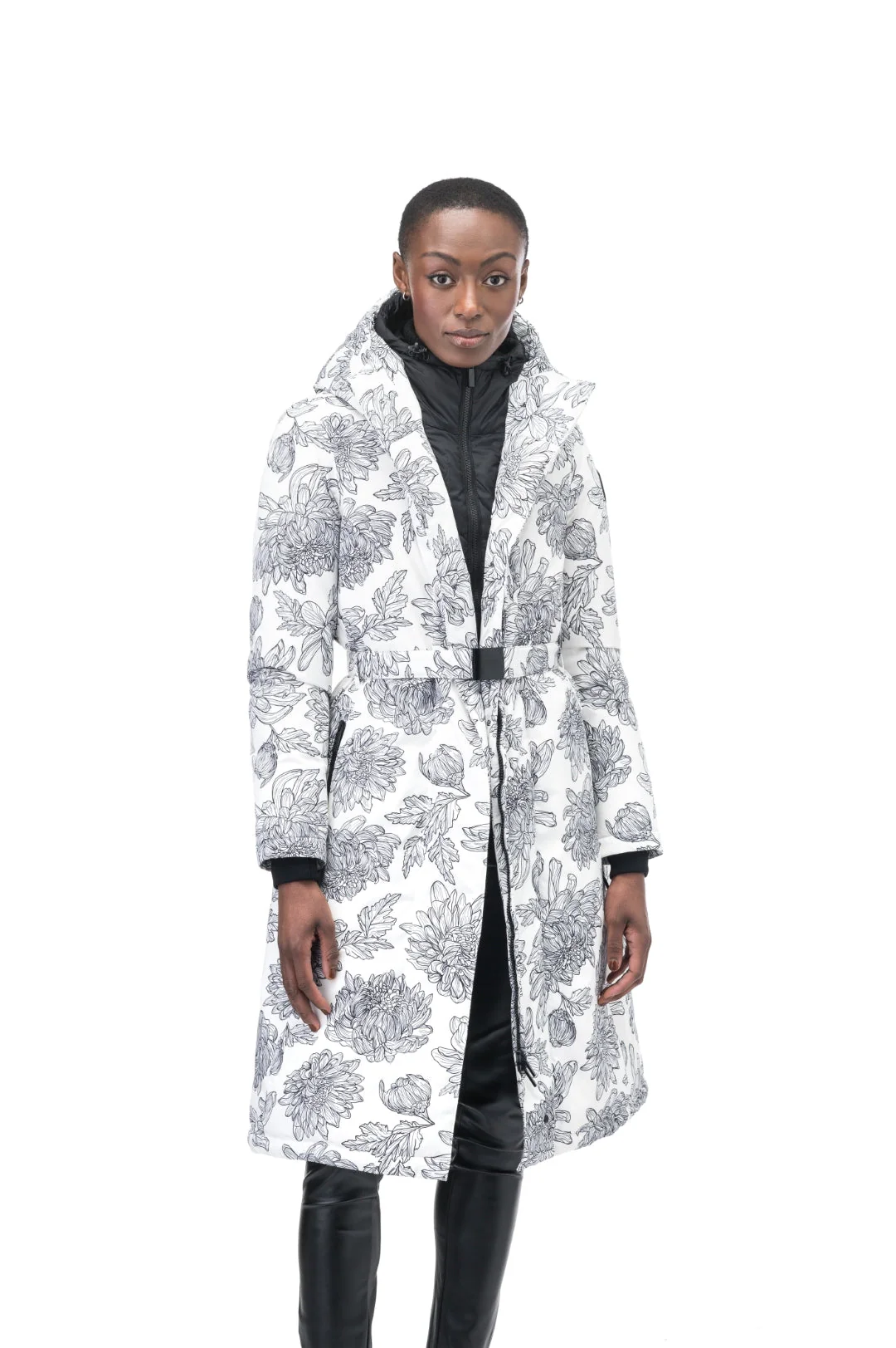 Lara Women's Belted Parka - Image 33