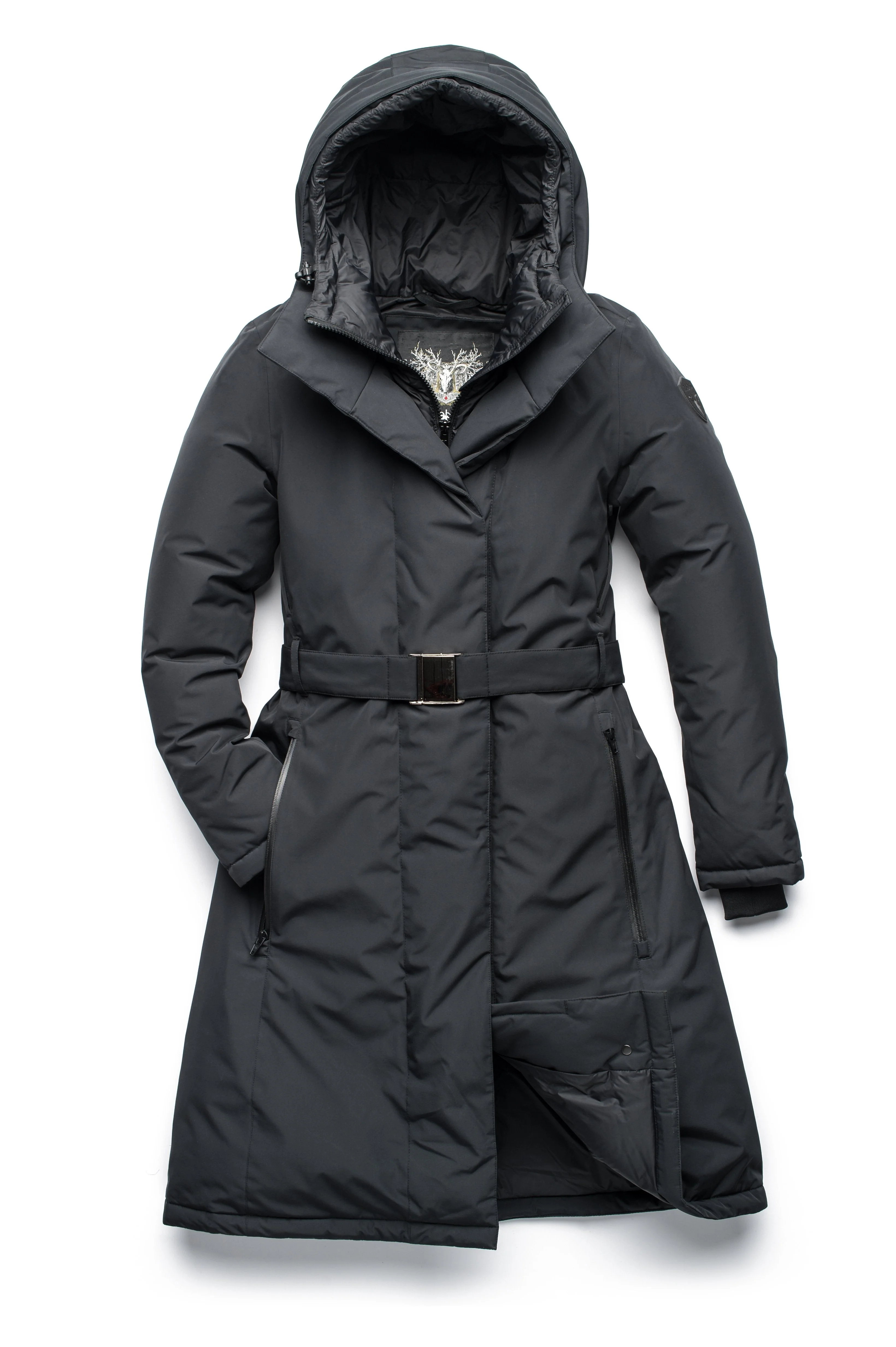 Lara Women's Belted Parka - Image 6
