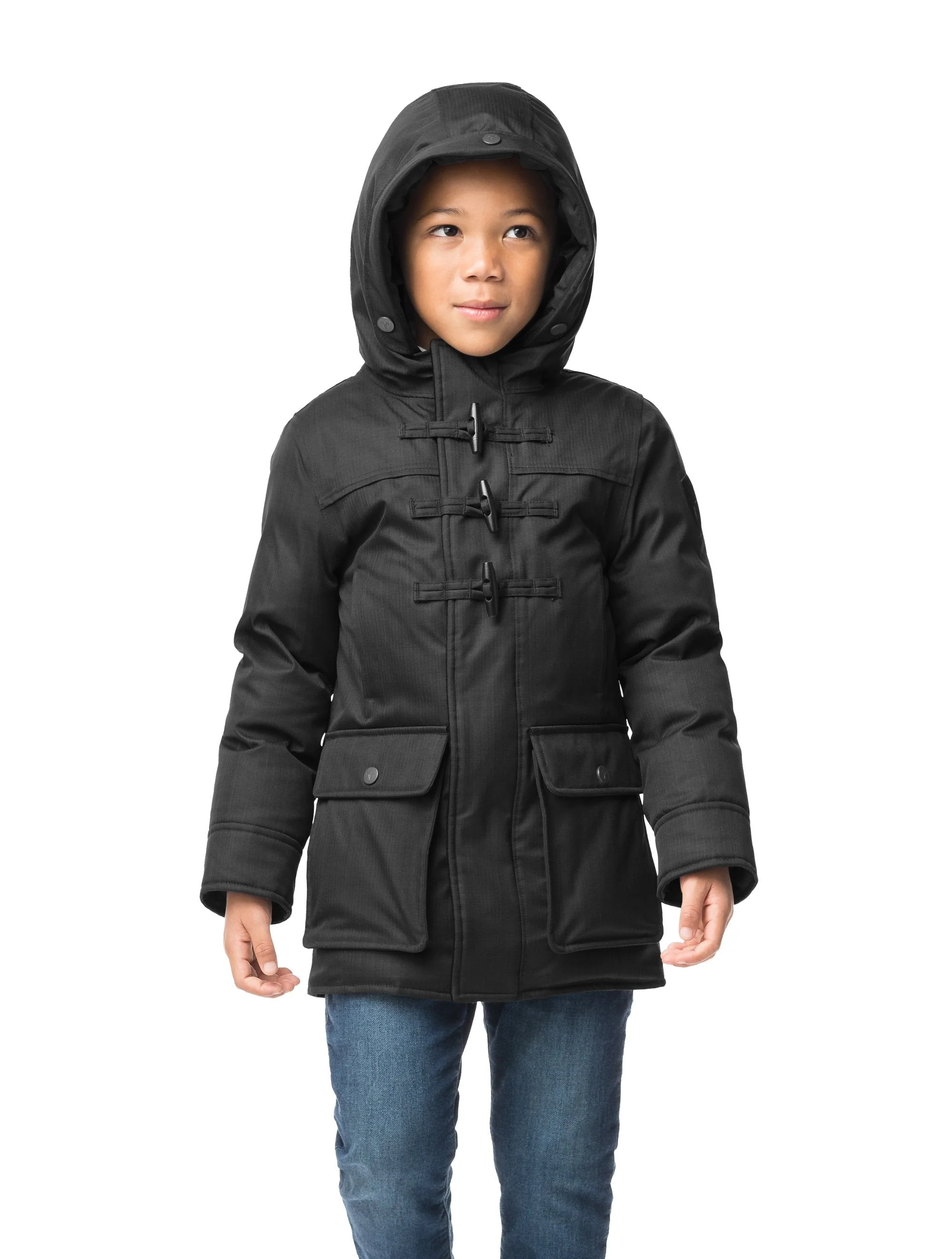 Little Liam Kids Duffle Jacket - Image 15