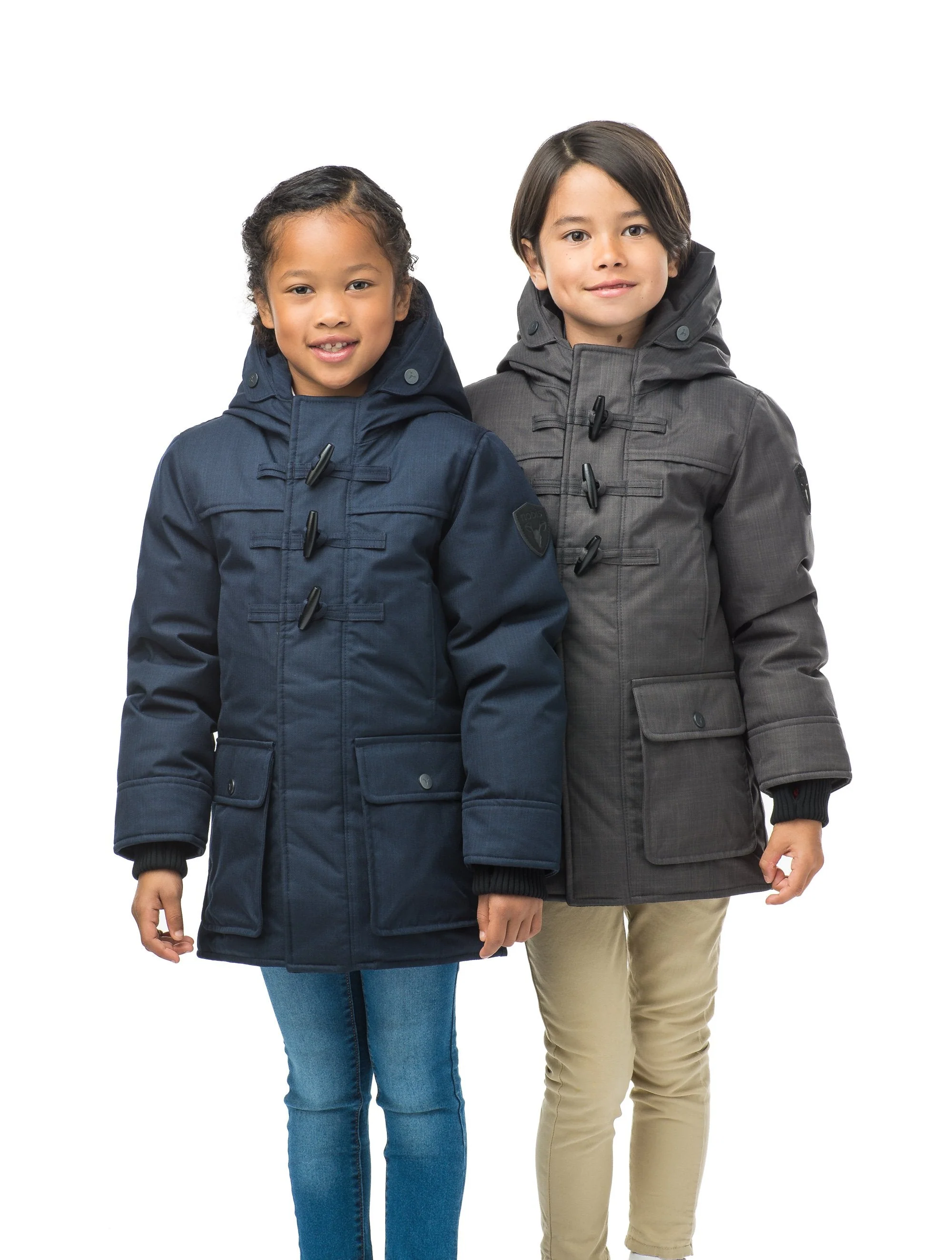 Little Liam Kids Duffle Jacket - Image 6