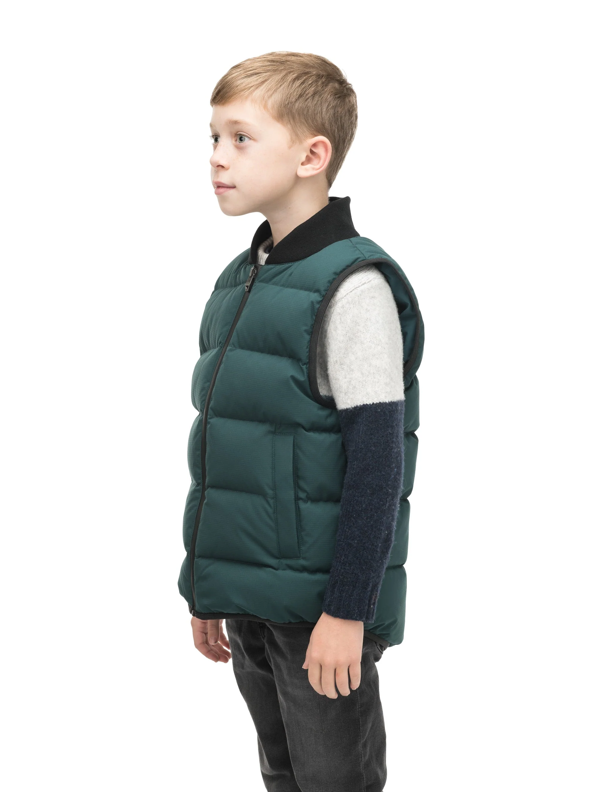 Little Pluto Kids Mid Layer Vest - Image 3