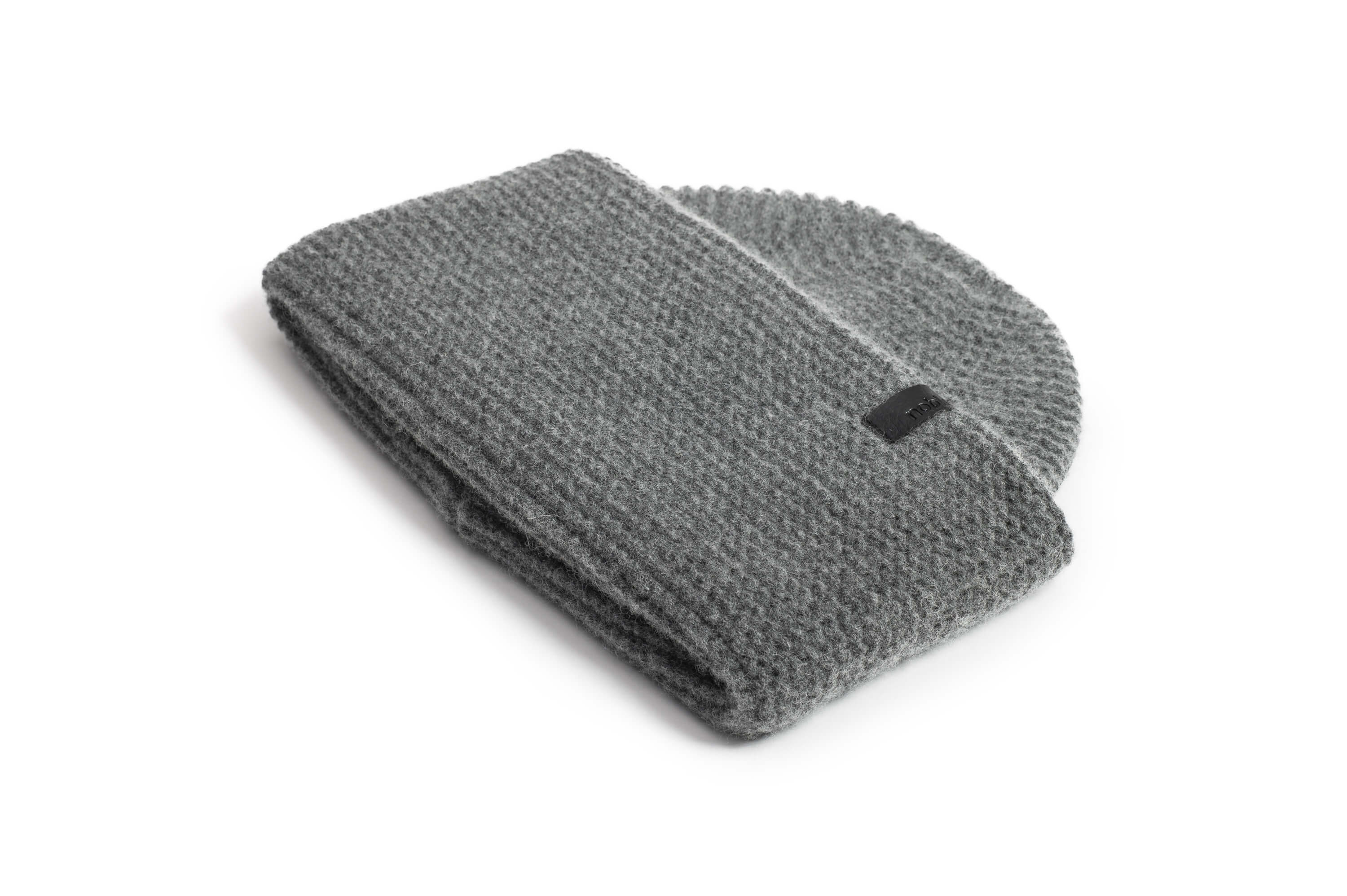 Mira Unisex Purl Knit Beanie - Image 10