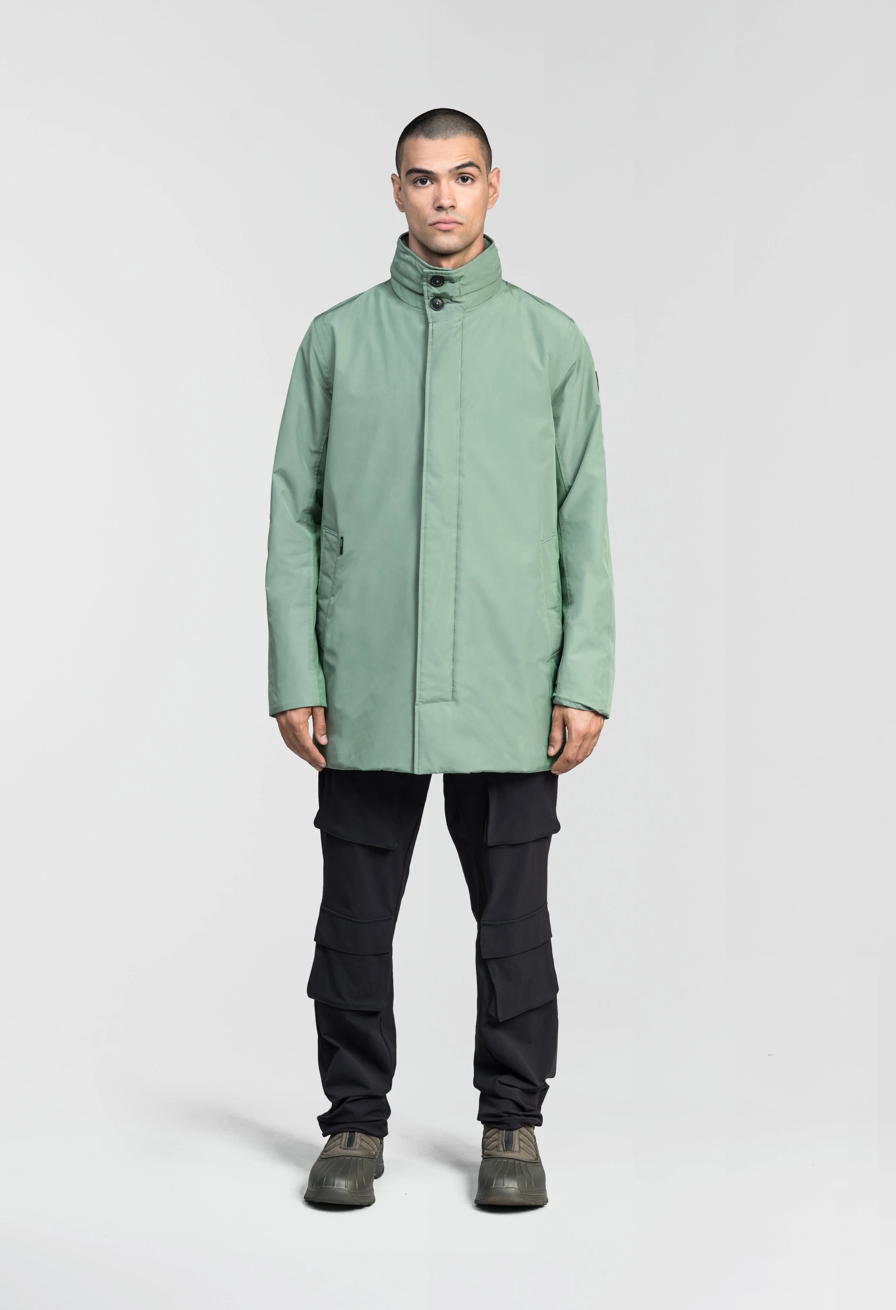 Pike Men's Tailored Mac Coat - Image 15