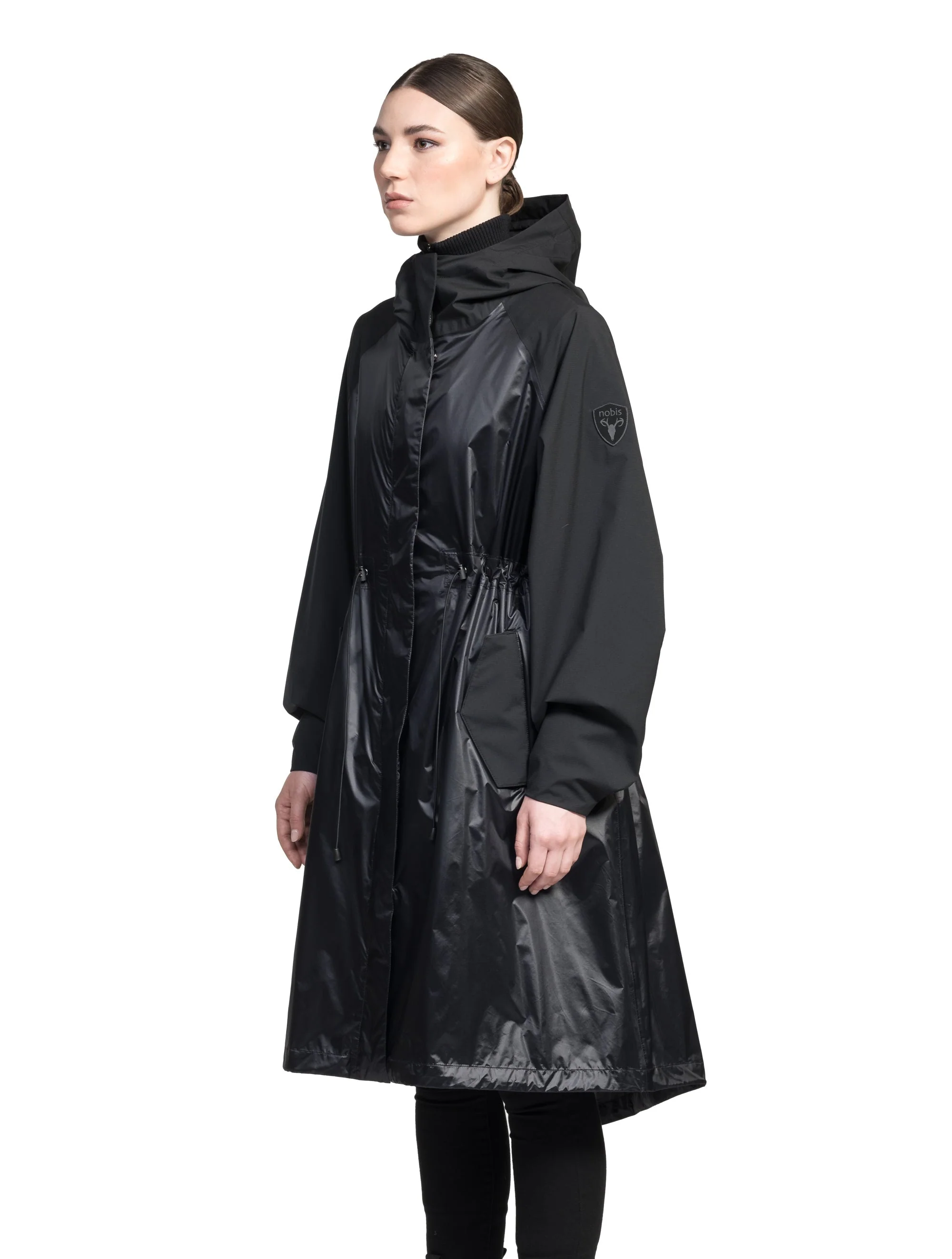 Reyna Women's Packable Long Shell Jacket - Image 3