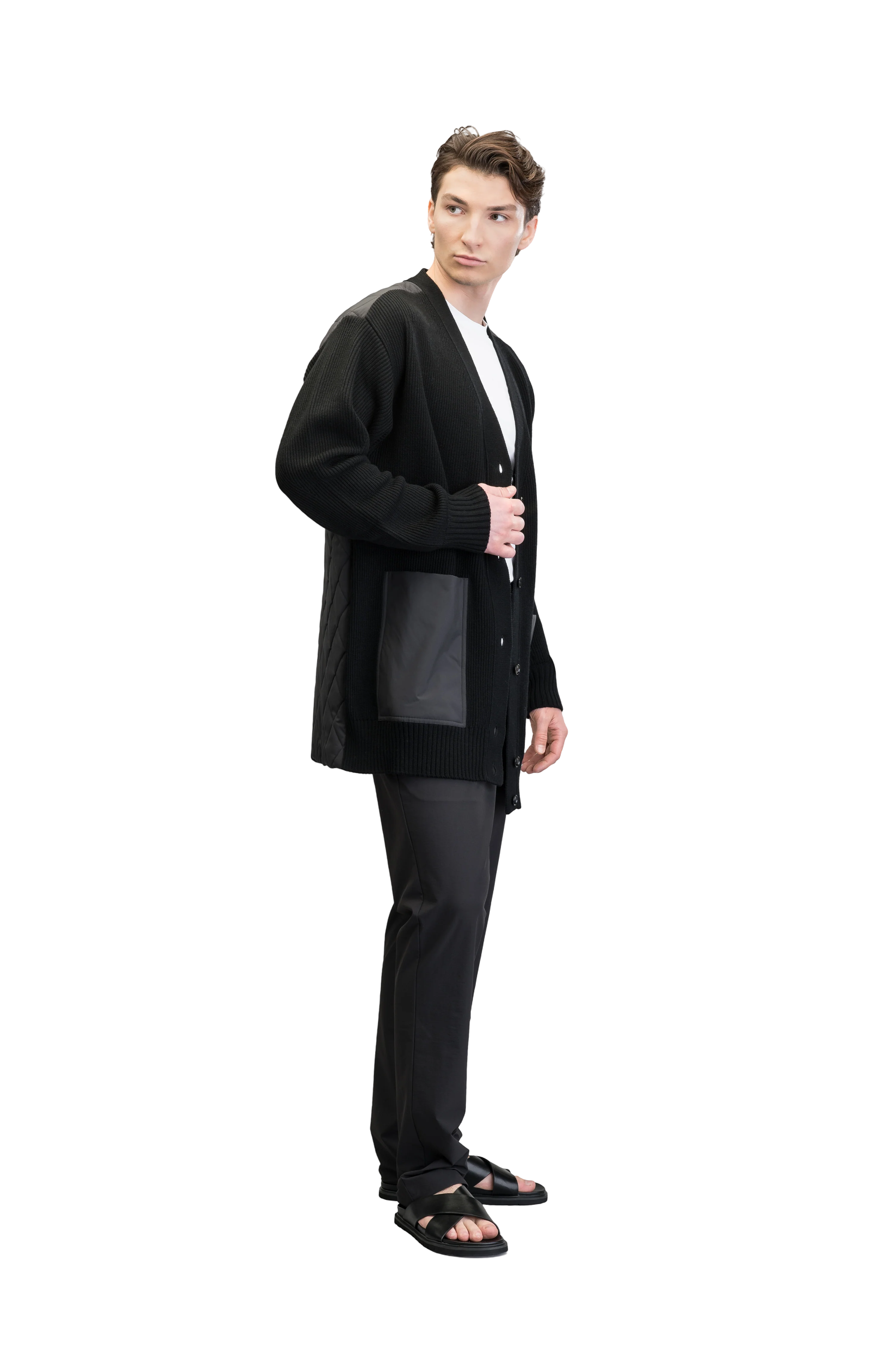 Riga Tailored Button Front Cardigan - Image 14