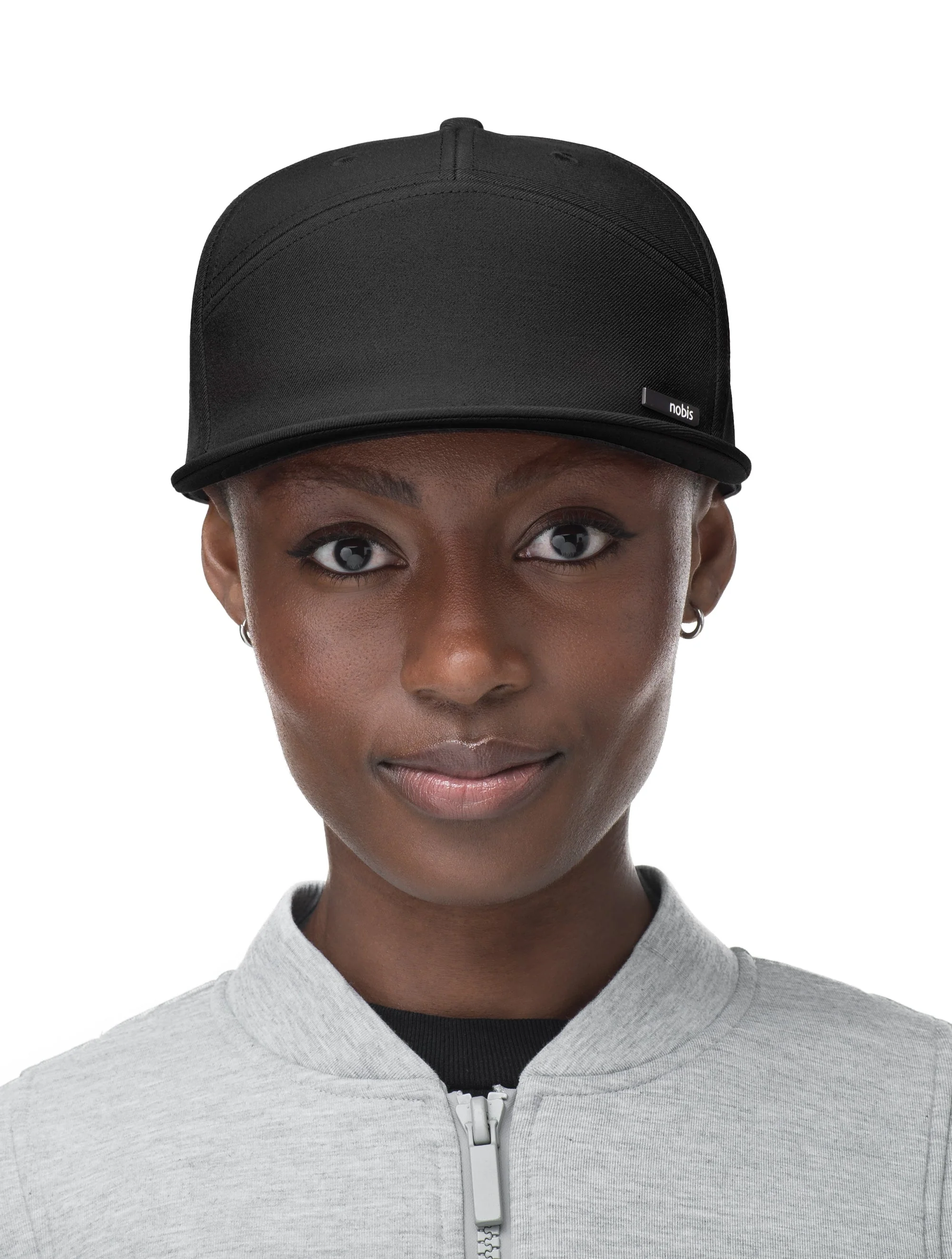 Solar 7-Panel Flat Peak Snapback Cap - Image 3