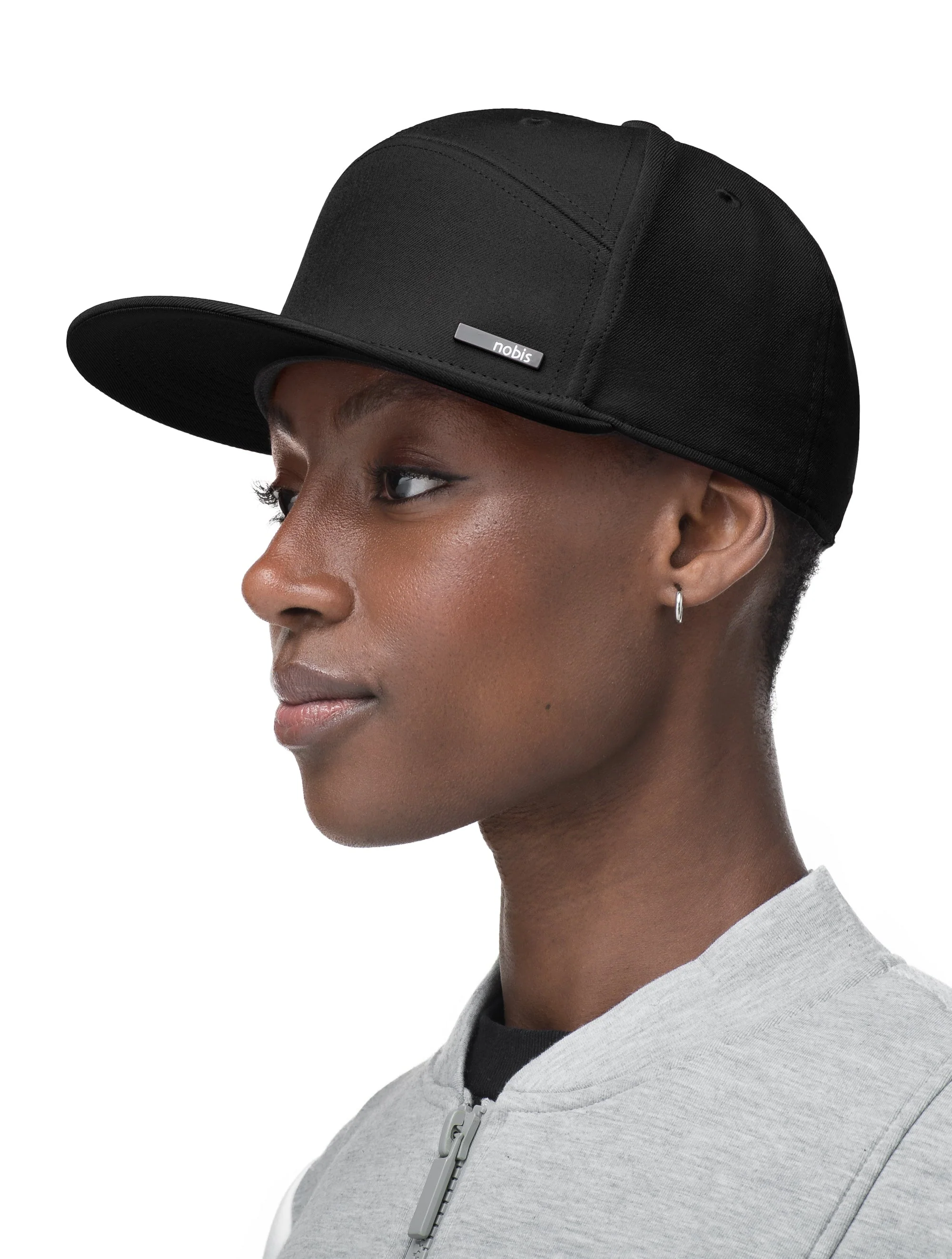 Solar 7-Panel Flat Peak Snapback Cap - Image 5