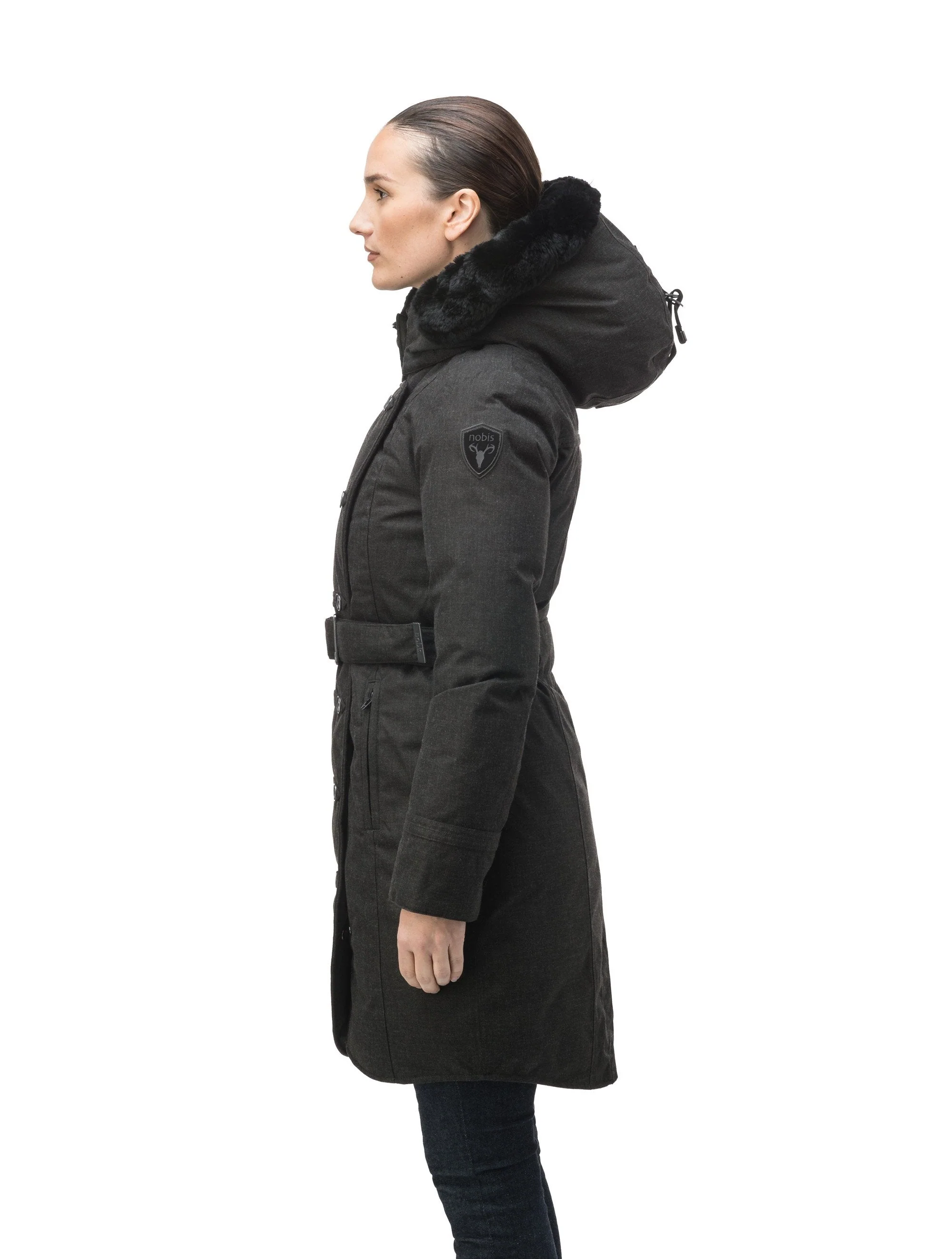 Ursula Women's Double Breasted Coat - Image 10