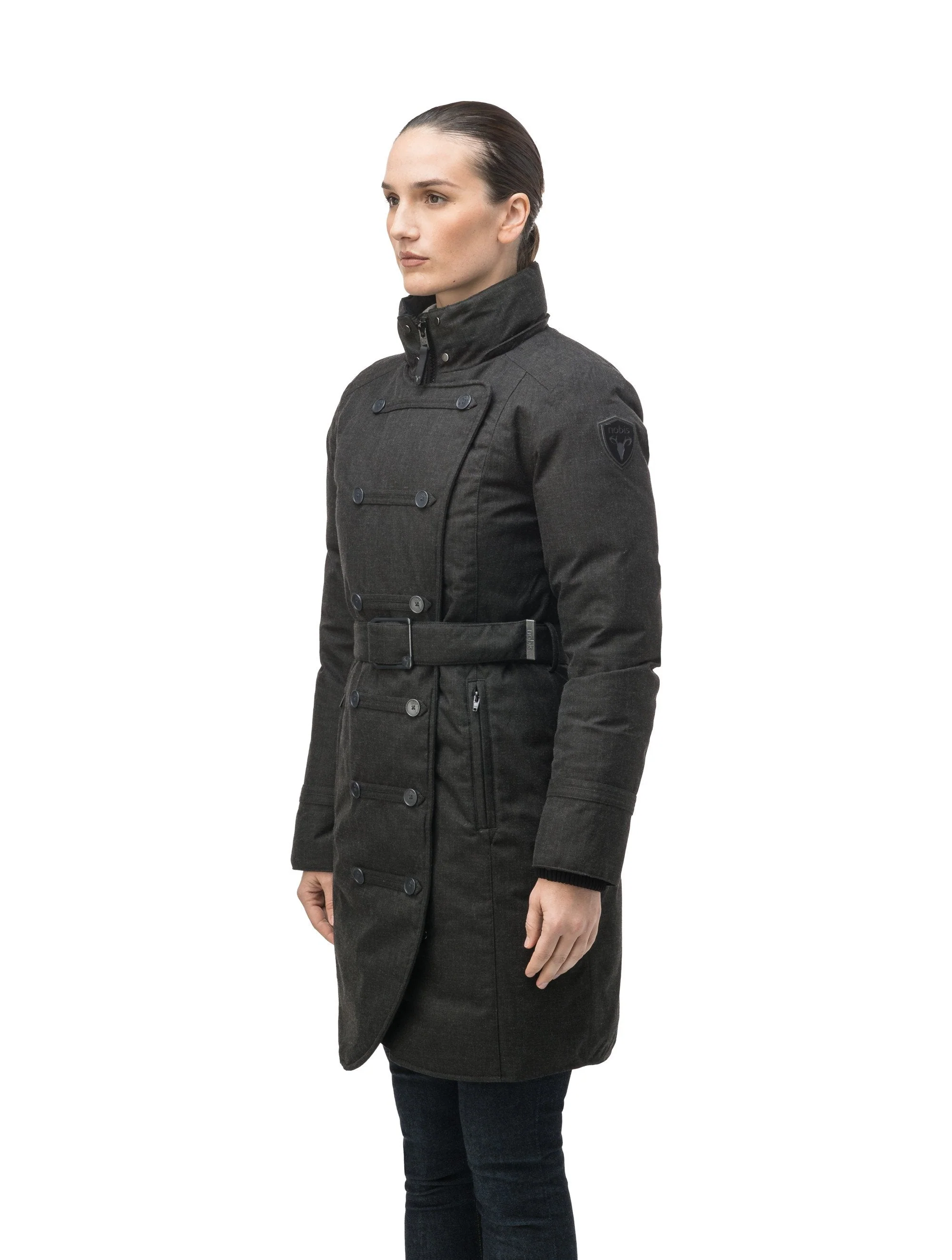 Ursula Women's Double Breasted Coat - Image 12