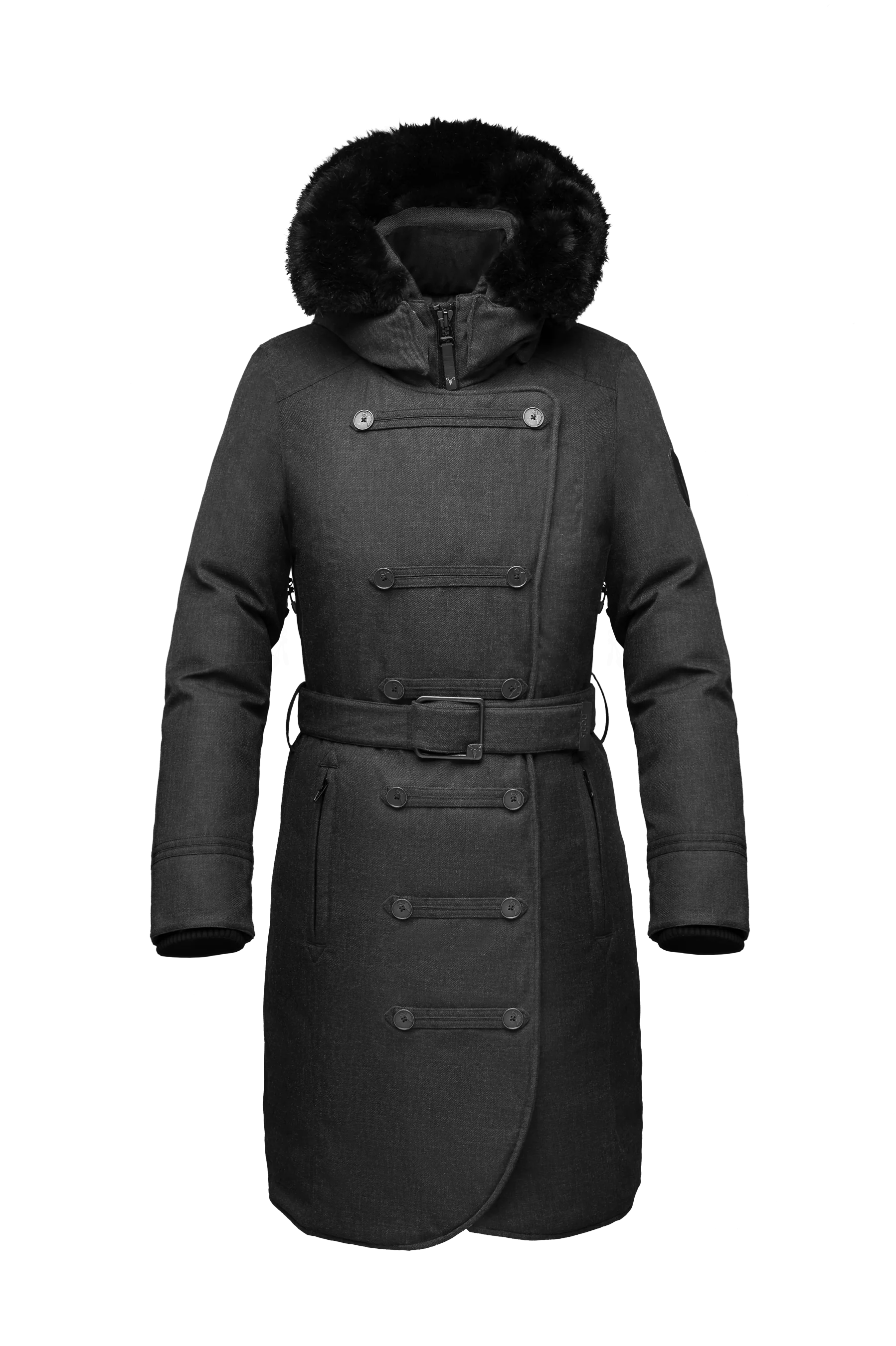 Ursula Women's Double Breasted Coat - Image 13