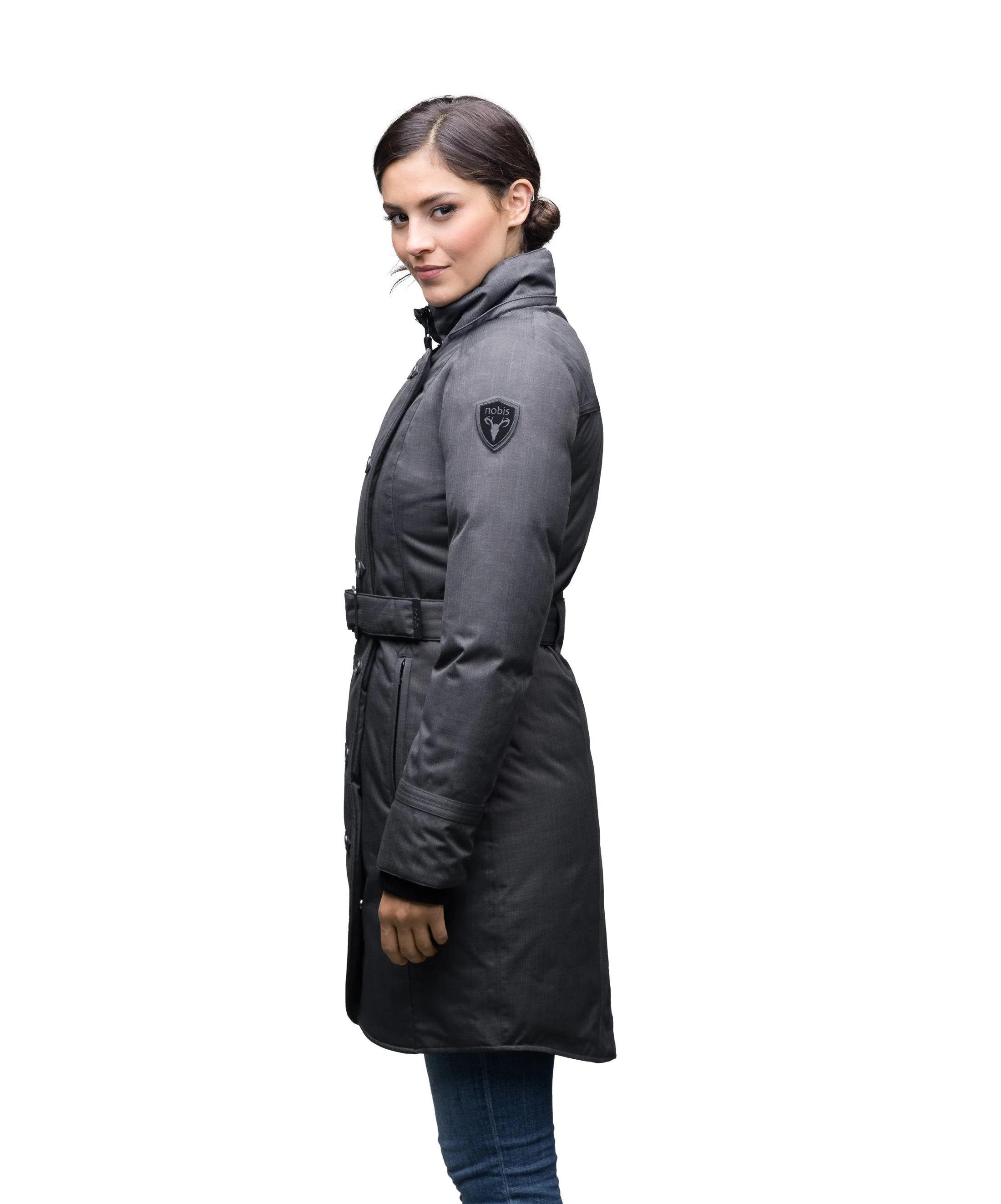 Ursula Women's Double Breasted Coat - Image 17