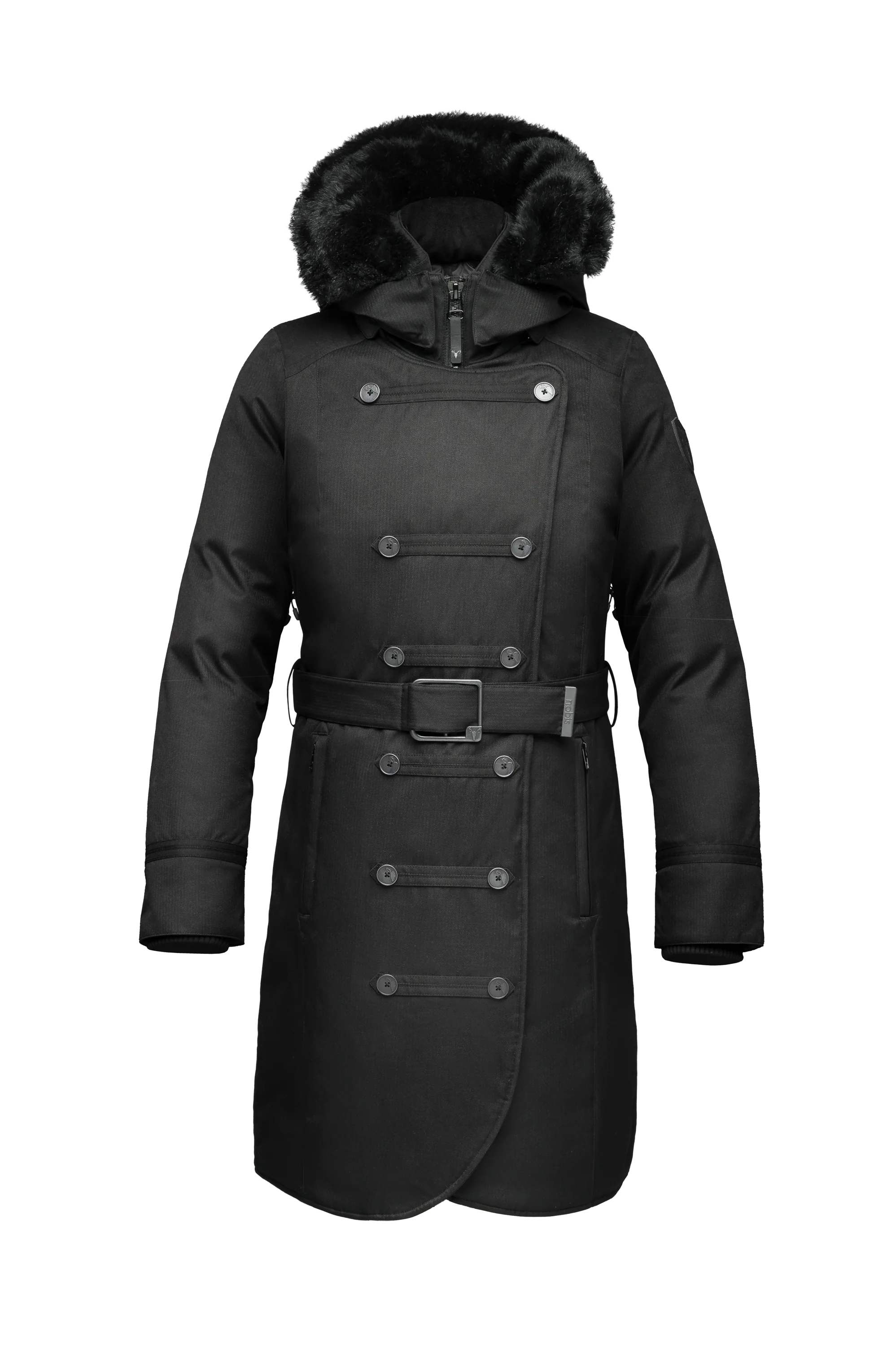 Ursula Women's Double Breasted Coat - Image 4