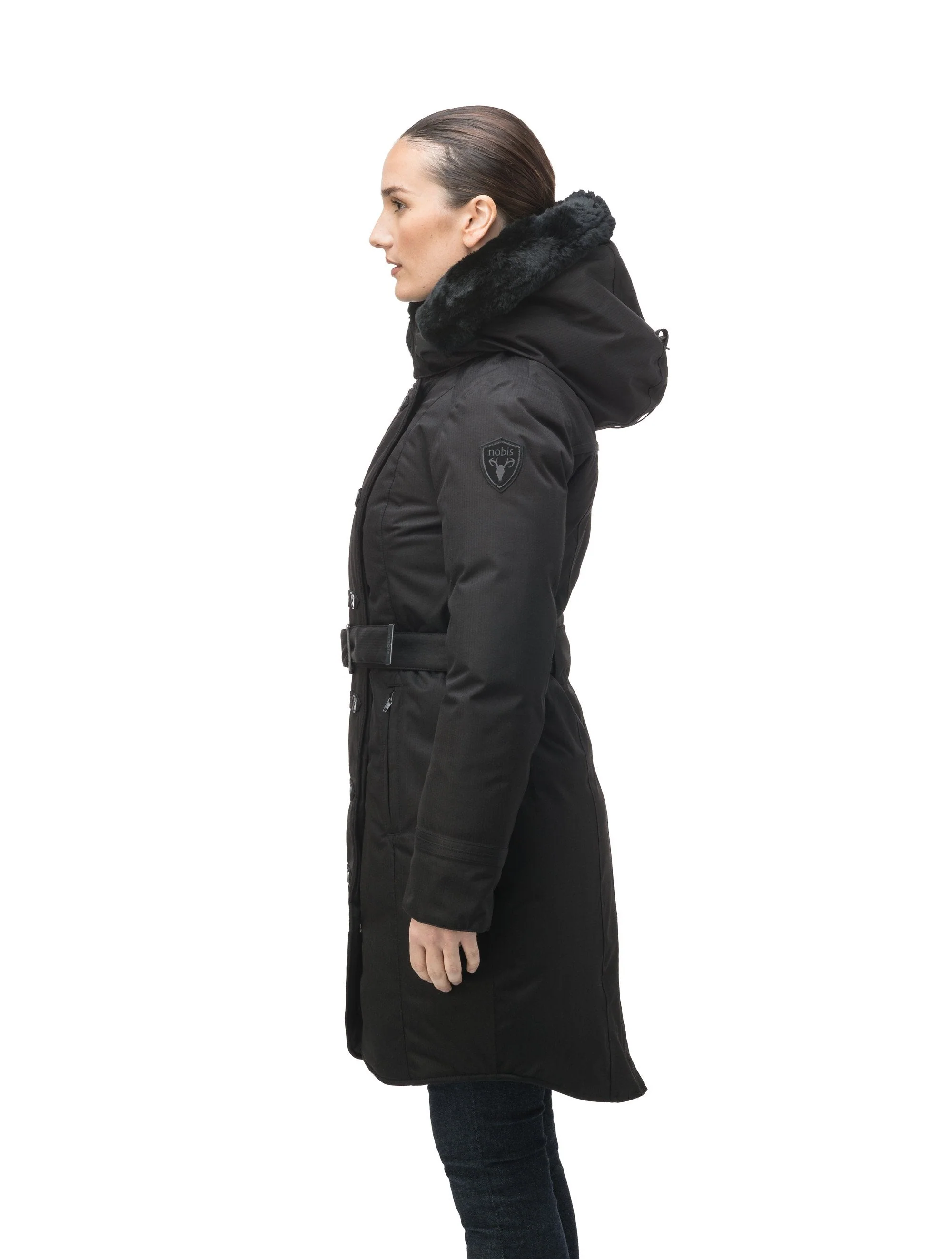 Ursula Women's Double Breasted Coat - Image 5