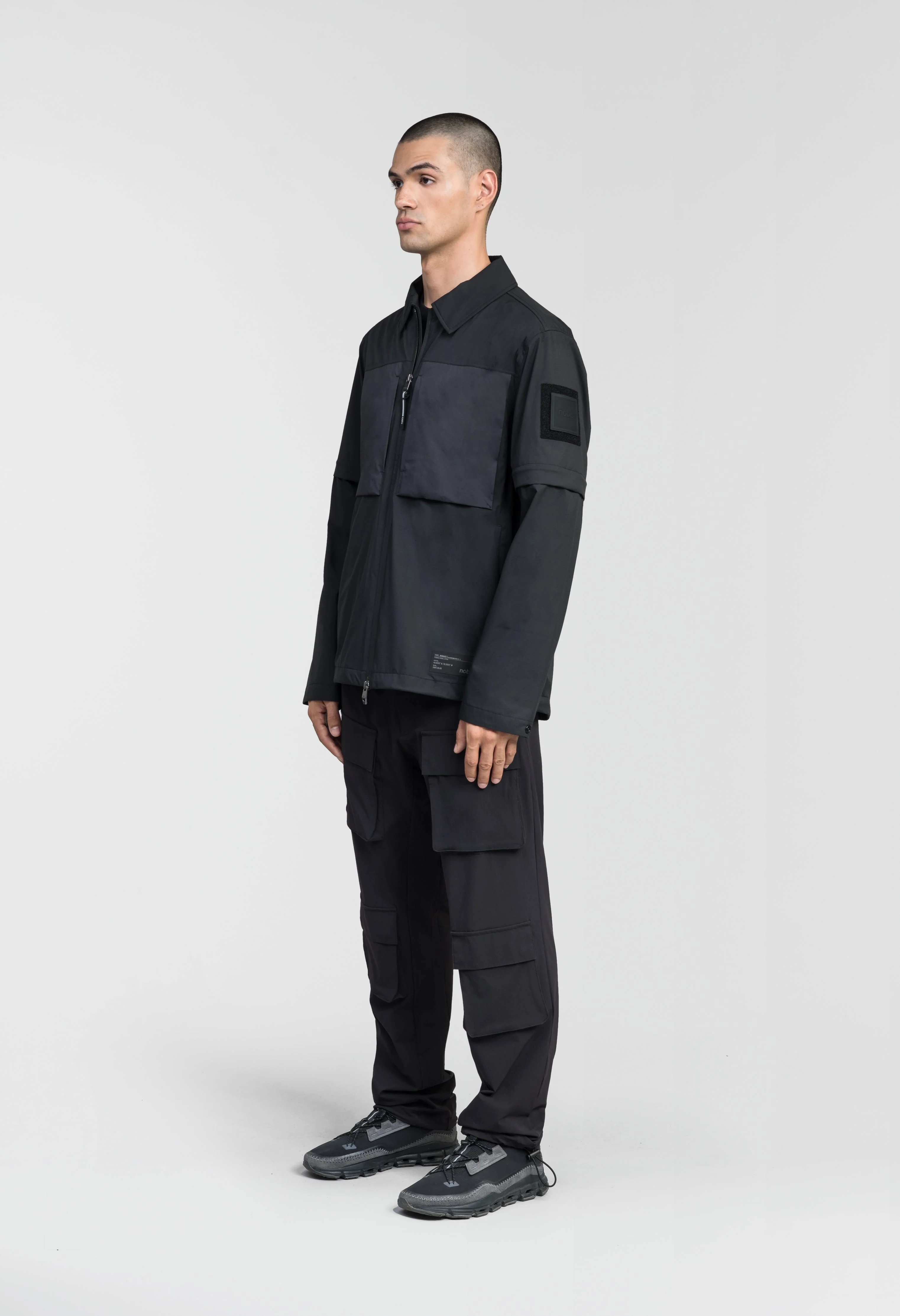 Thurlow Men's Performance Zip Off Sleeve Rain Shirt - Image 11