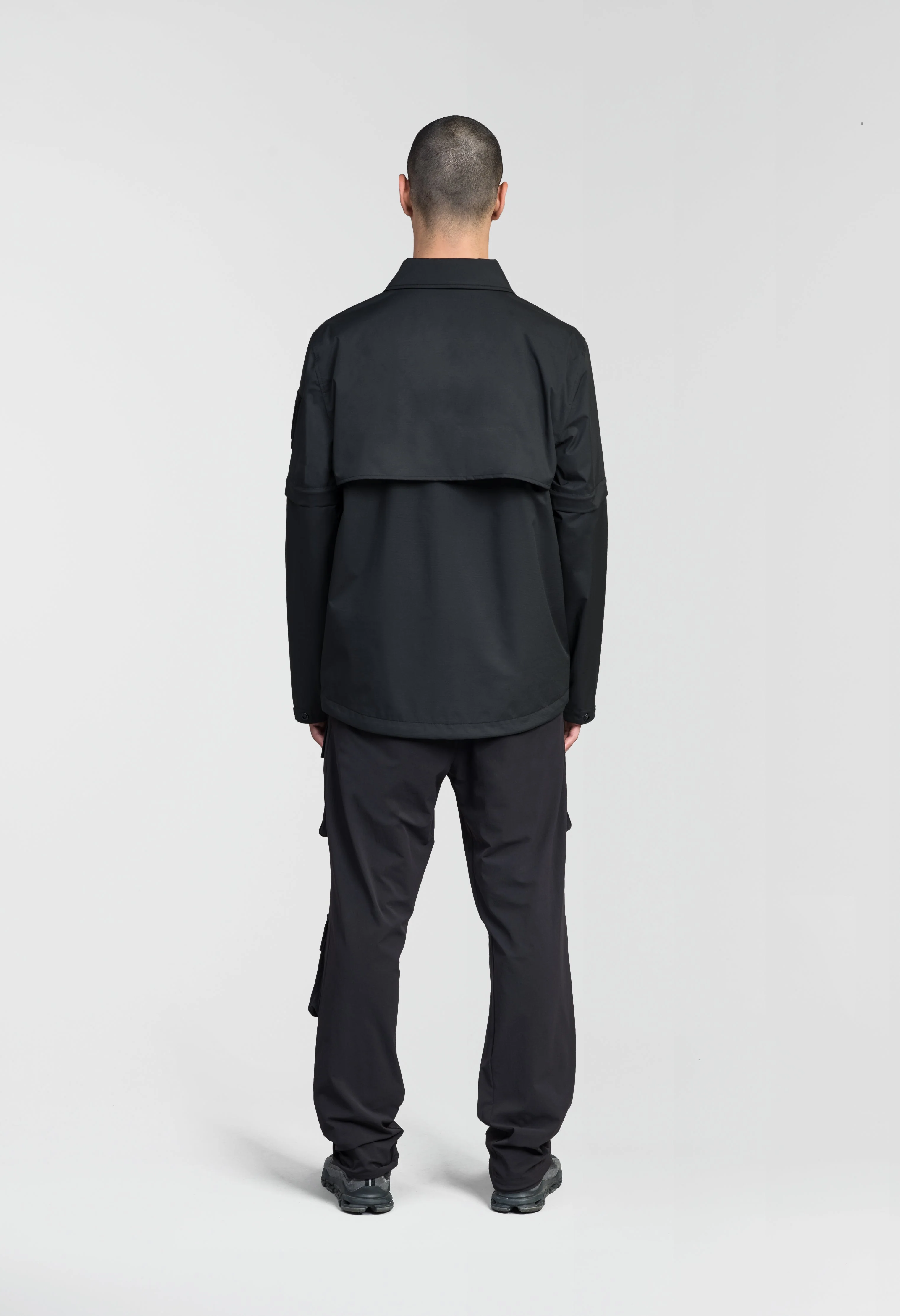 Thurlow Men's Performance Zip Off Sleeve Rain Shirt - Image 12