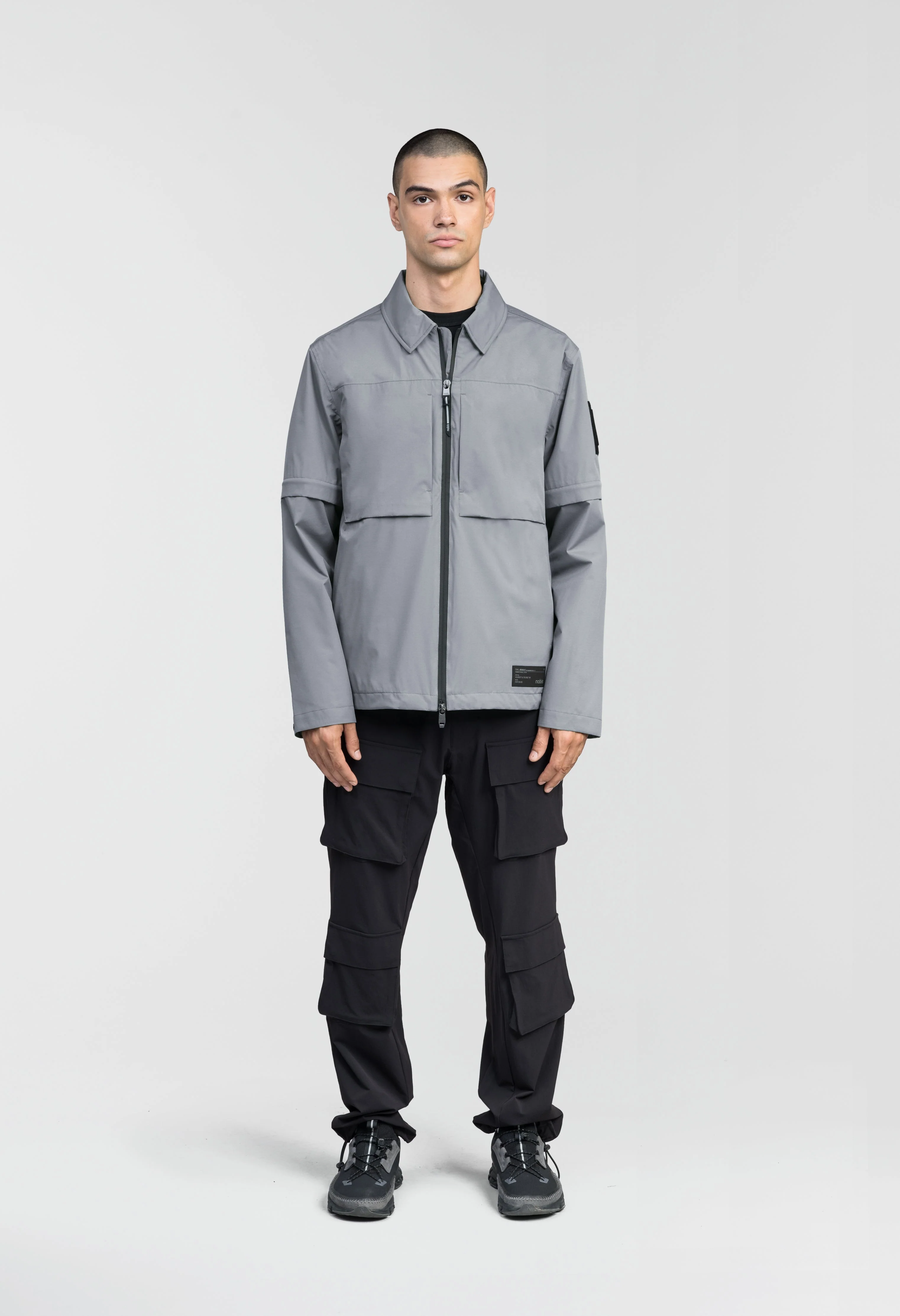 Thurlow Men's Performance Zip Off Sleeve Rain Shirt - Image 14