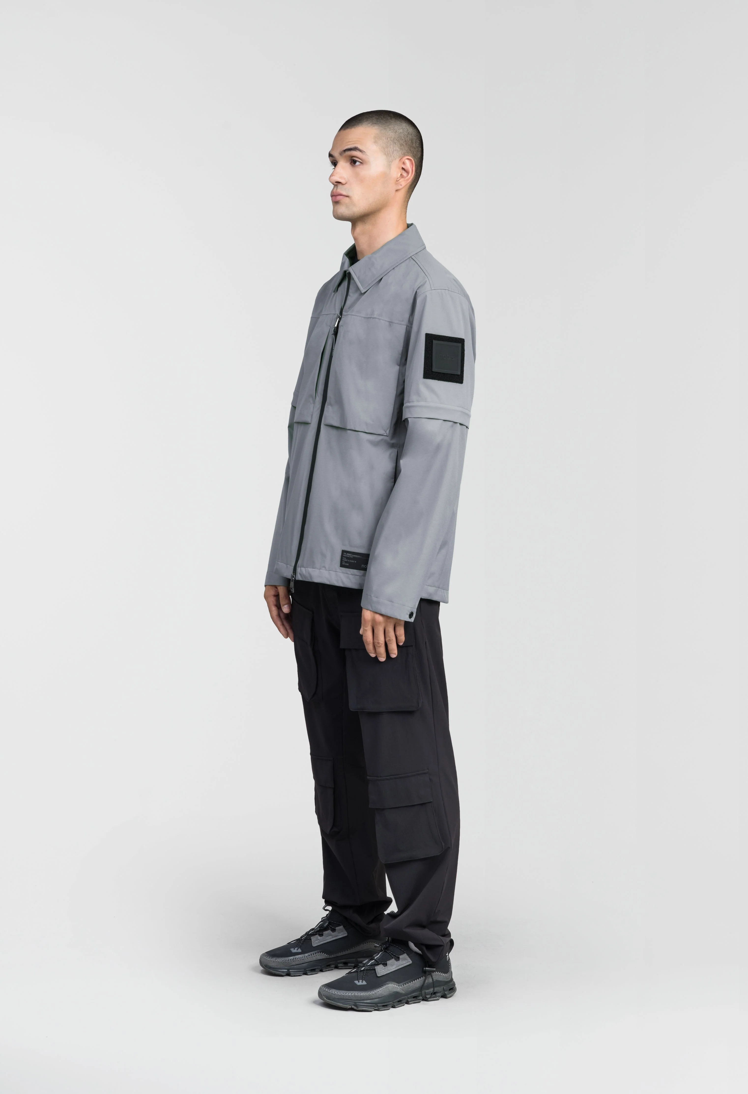 Thurlow Men's Performance Zip Off Sleeve Rain Shirt - Image 15