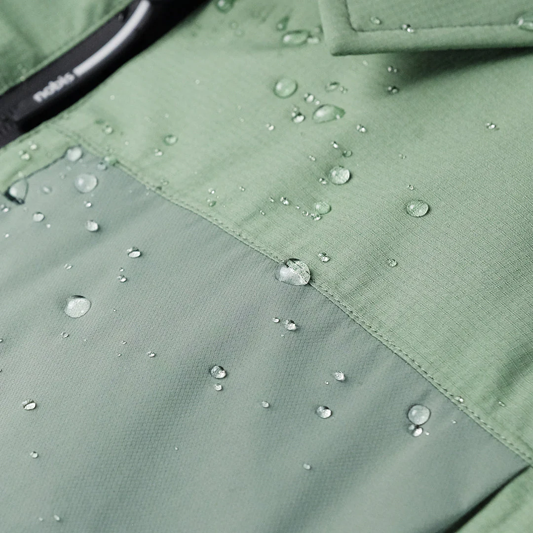Thurlow Men's Performance Zip Off Sleeve Rain Shirt - Image 22