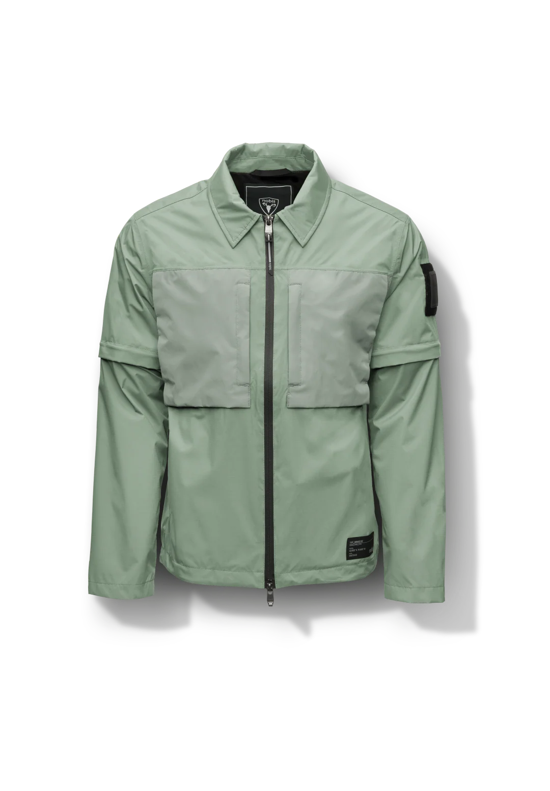 Thurlow Men's Performance Zip Off Sleeve Rain Shirt - Image 8