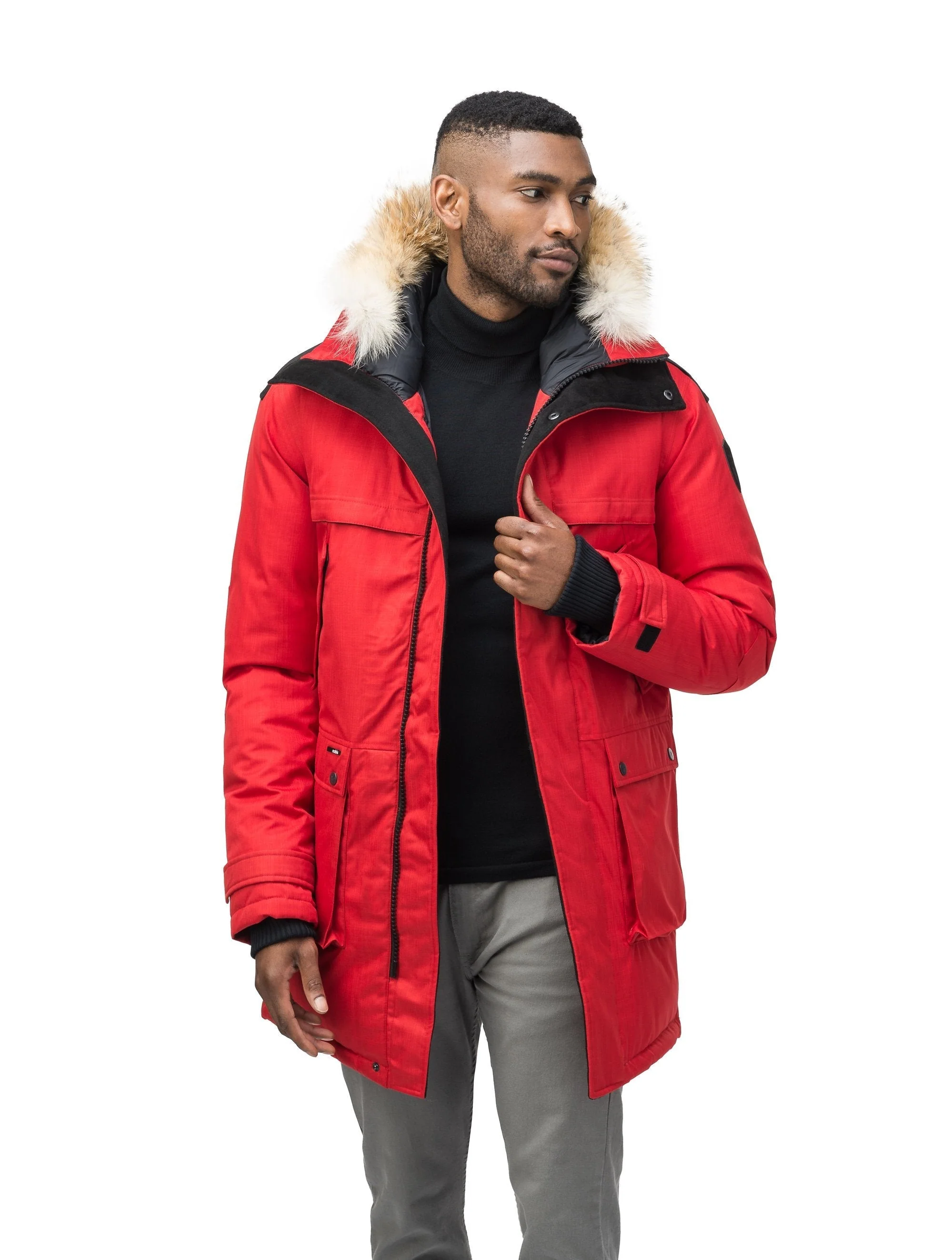 Yatesy Men's Long Parka - Image 16